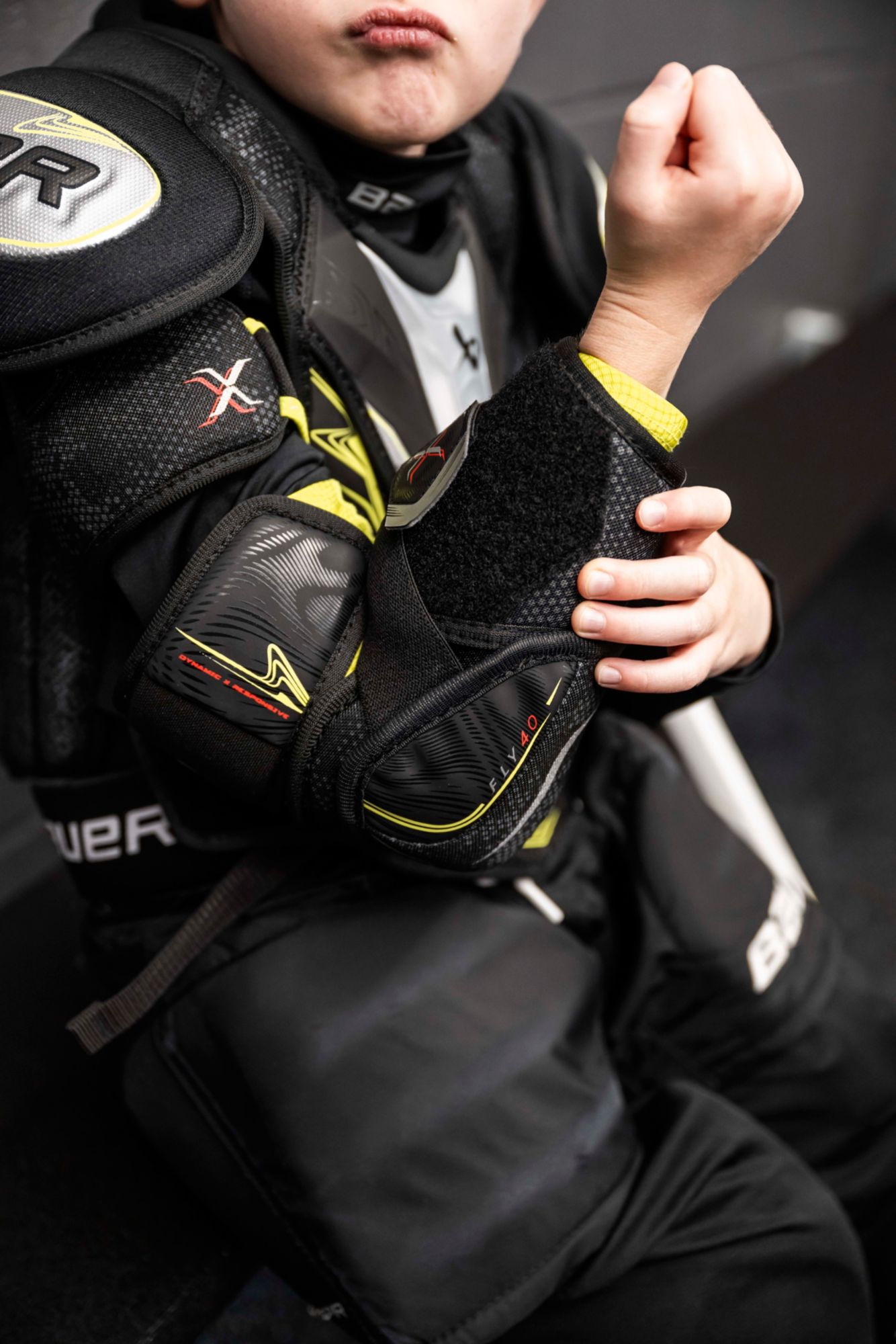 Bauer Fly40 Hockey Elbow Pads - Junior product image