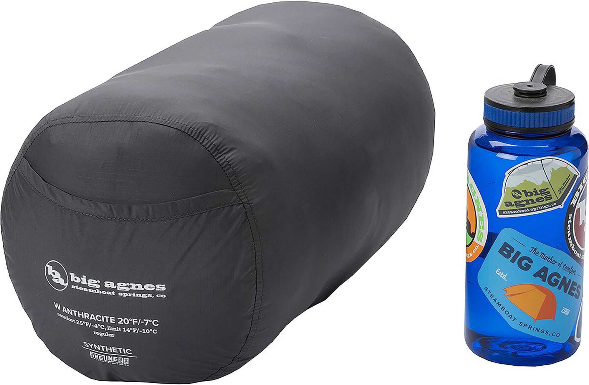 Big Agnes Women's Anthracite Regular Sleeping Bag 20 product image