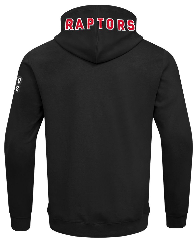 Pro Standard Men's Toronto Raptors Black Classic Chenille Full Zip Hoodie product image
