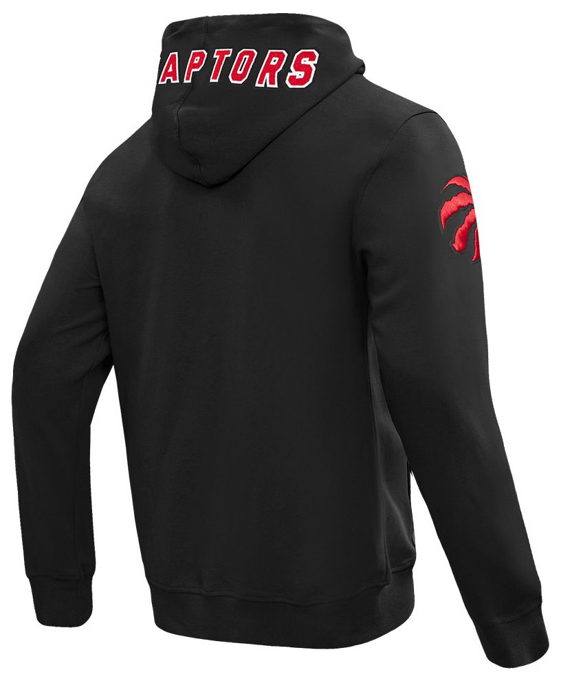 Pro Standard Men's Toronto Raptors Black Classic Chenille Full Zip Hoodie product image