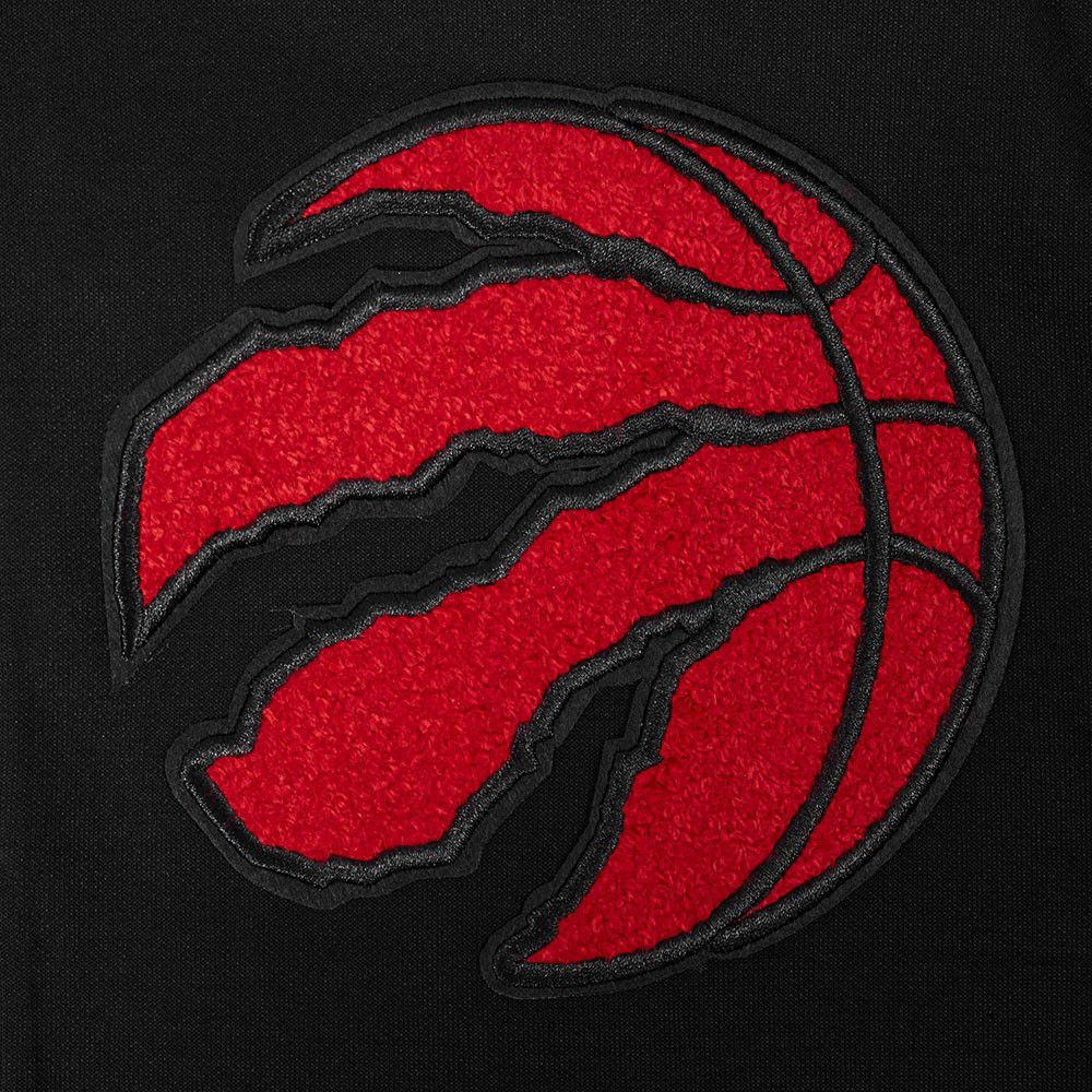 Pro Standard Men's Toronto Raptors Black Classic Chenille Full Zip Hoodie product image