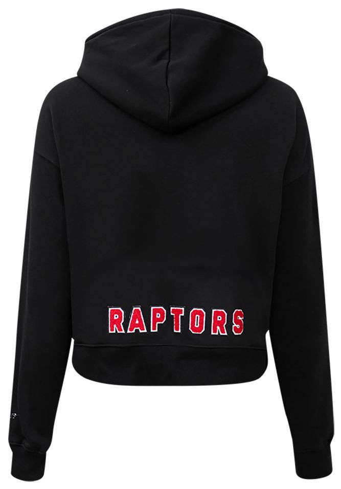 Pro Standard Women's Toronto Raptors Black Classic Cropped Fleece Pullover Hoodie product image