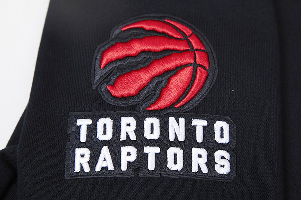 Pro Standard Women's Toronto Raptors Black Classic Cropped Fleece Pullover Hoodie product image