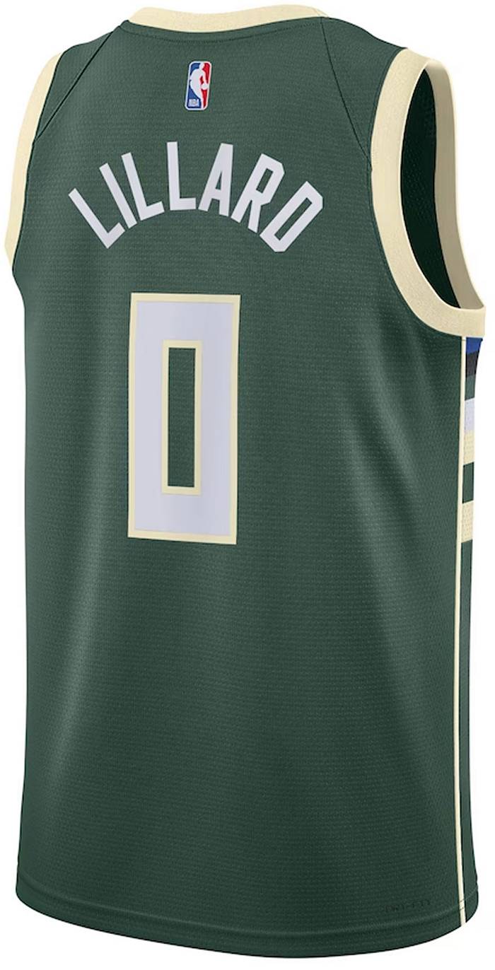 Milwaukee Bucks release '0' Damian Lillard jersey