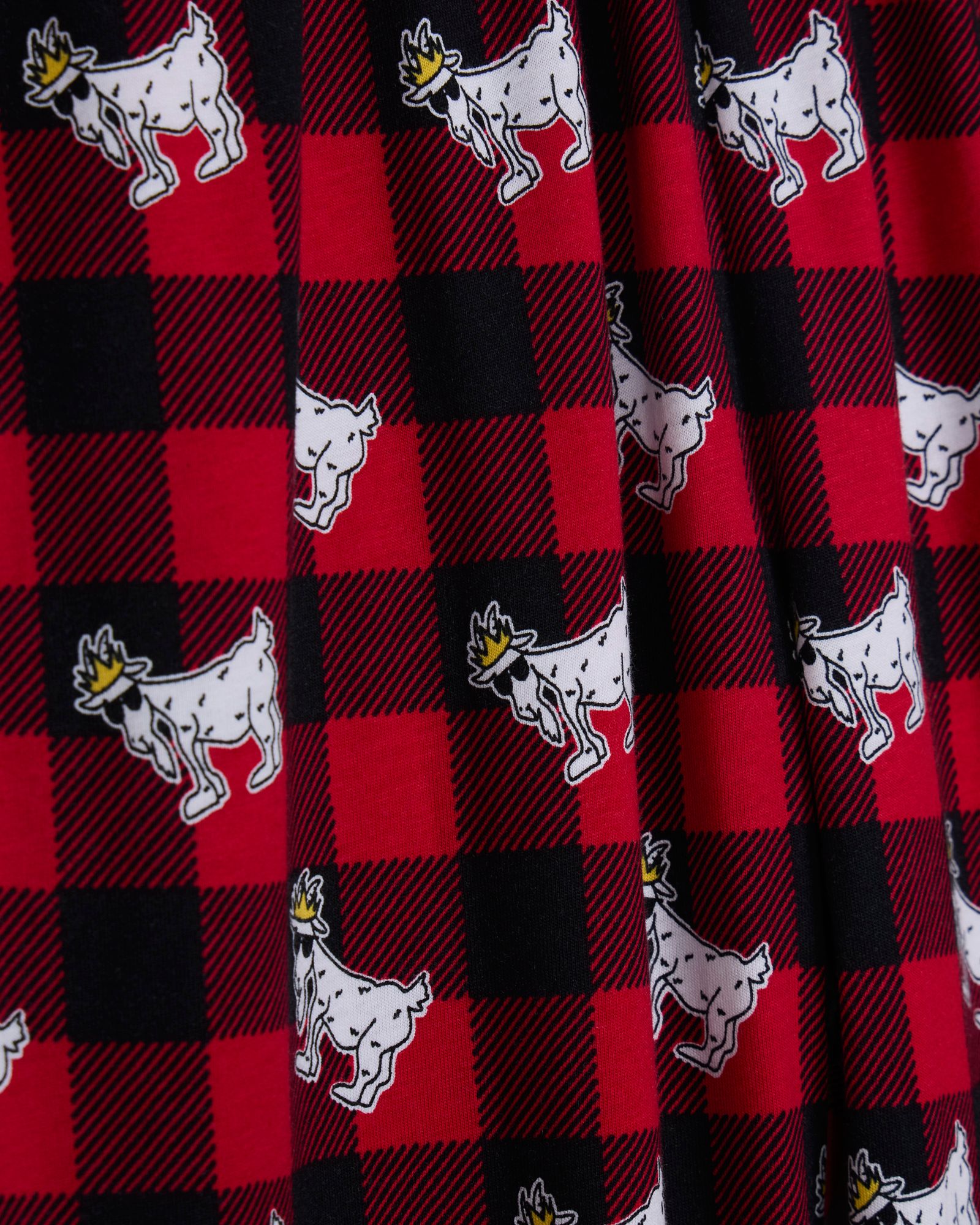 GOAT USA Buffalo Check Fleece Pajama Pants - Youth product image