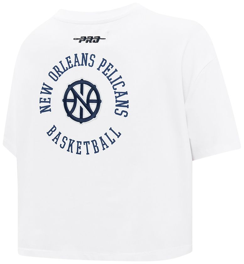 Pro Standard Women's Utah Jazz White Crest Emblem Boxy T-Shirt product image