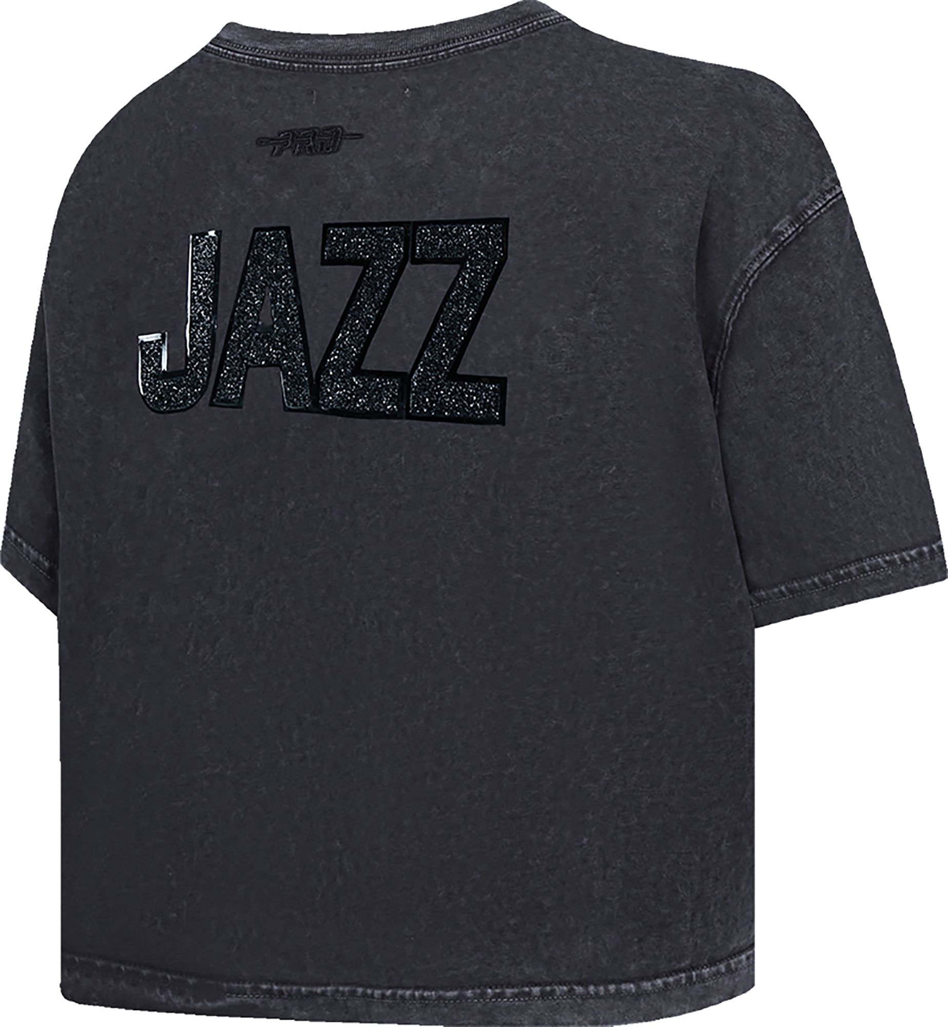 Pro Standard Women's Utah Jazz Black Crystalline Boxy Short Sleeve T-Shirt product image