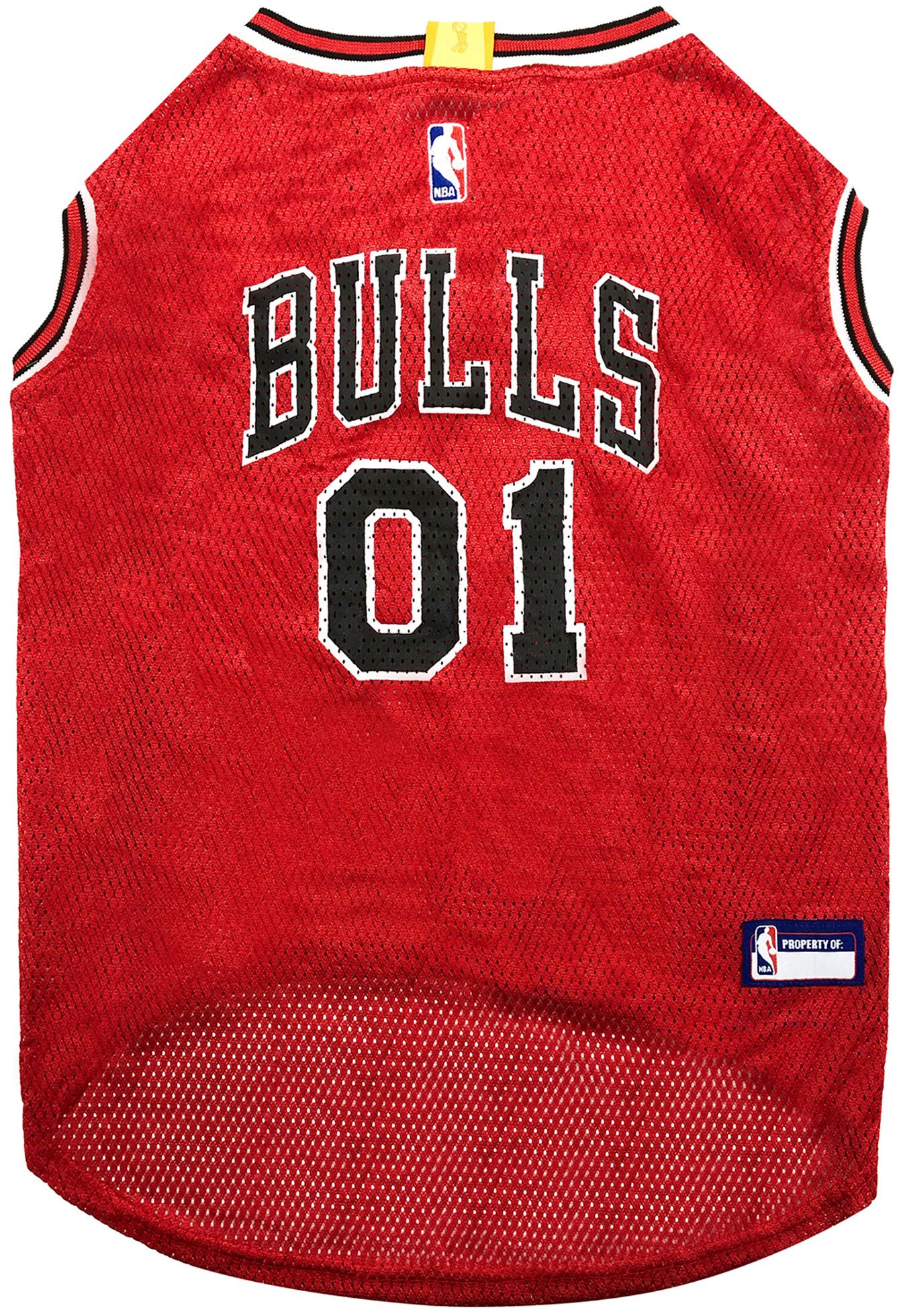 Pets First NBA Chicago Bulls Pet Jersey product image