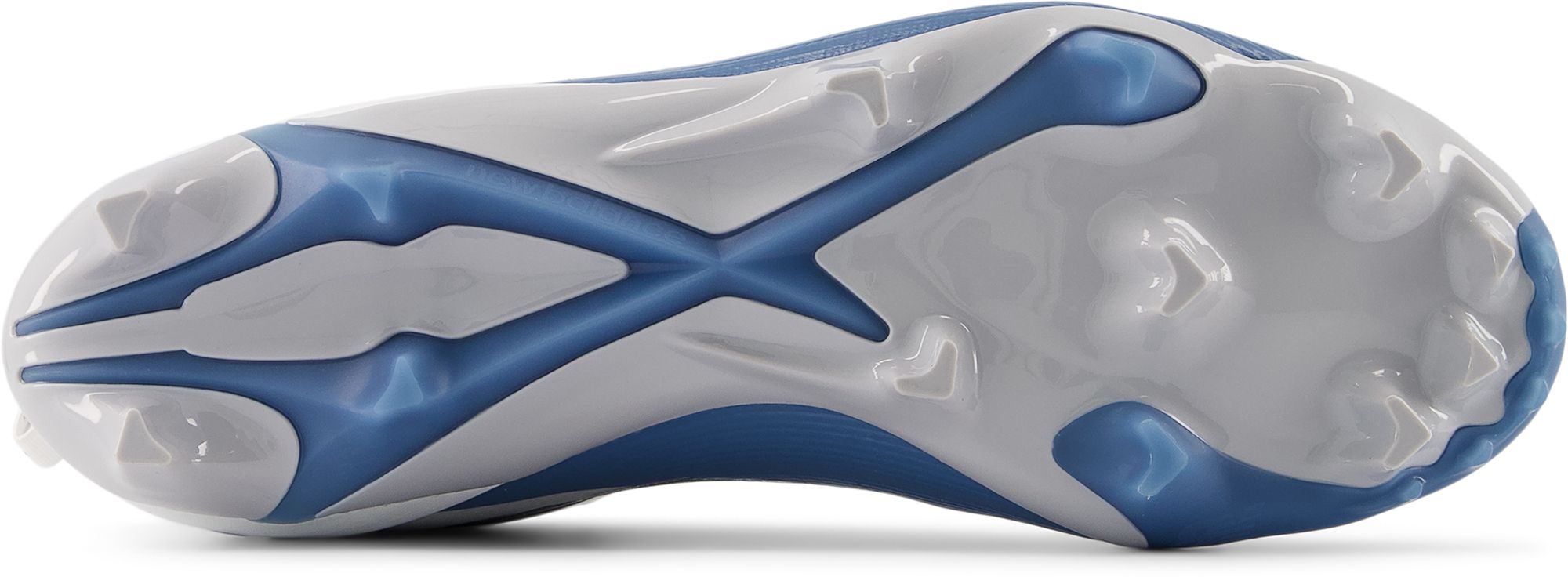 New Balance Burn X5 Liquid Silver Lacrosse Cleats product image