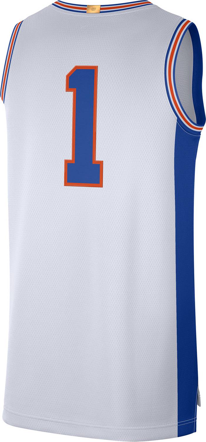 Youth #23 Jordan Replica Basketball Jersey (White) by Nike