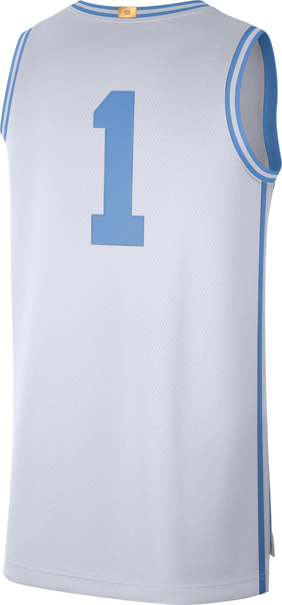 Jordan Men's North Carolina Tar Heels #1 Limited Retro Basketball White Jersey product image