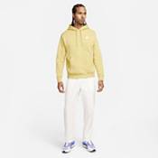 White Nike Sportswear Club Fleece Pullover Hoodie