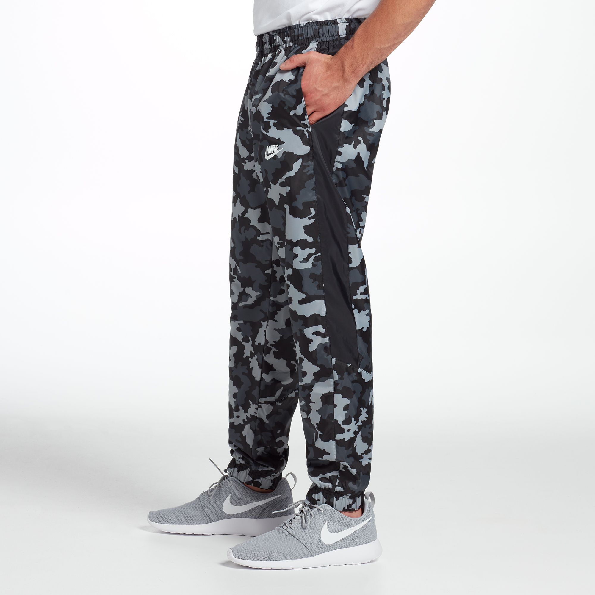 Nike Men's Sportswear Woven Camo Track Pants product image