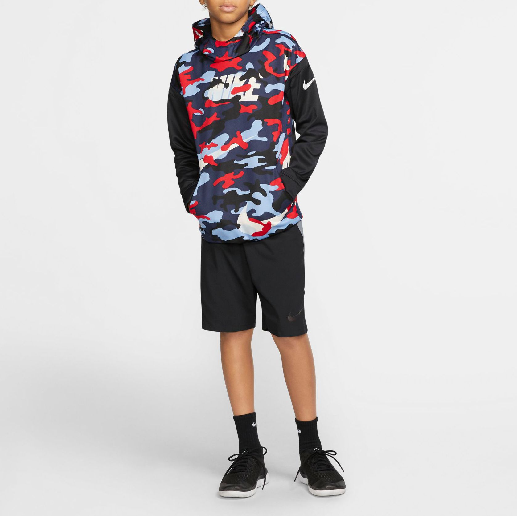 Nike Boys' Therma Camo Printed Hoodie product image