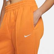 Nike Women's Sportswear Essential Fleece Pants - Green - Hibbett