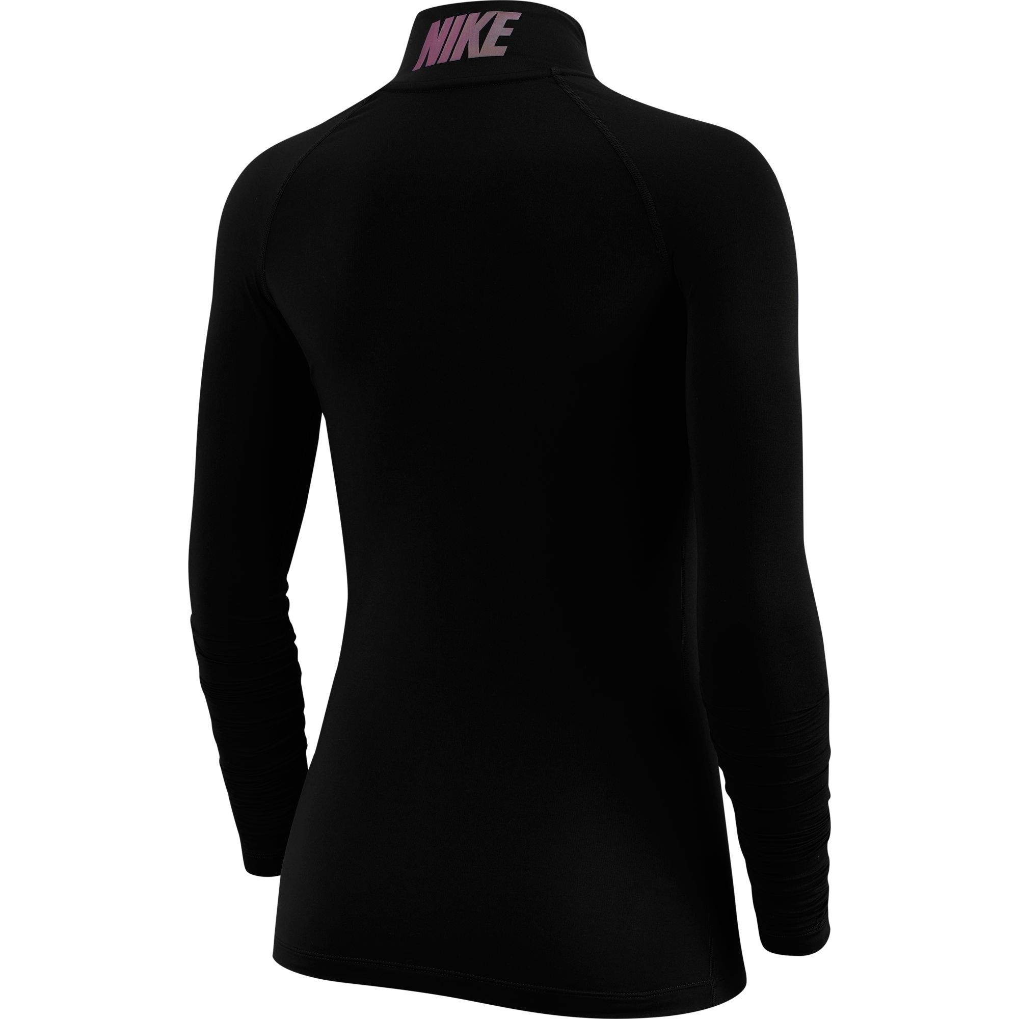 Nike Women's Pro Warm Side Stripe 1/2 Zip Long Sleeve Shirt product image