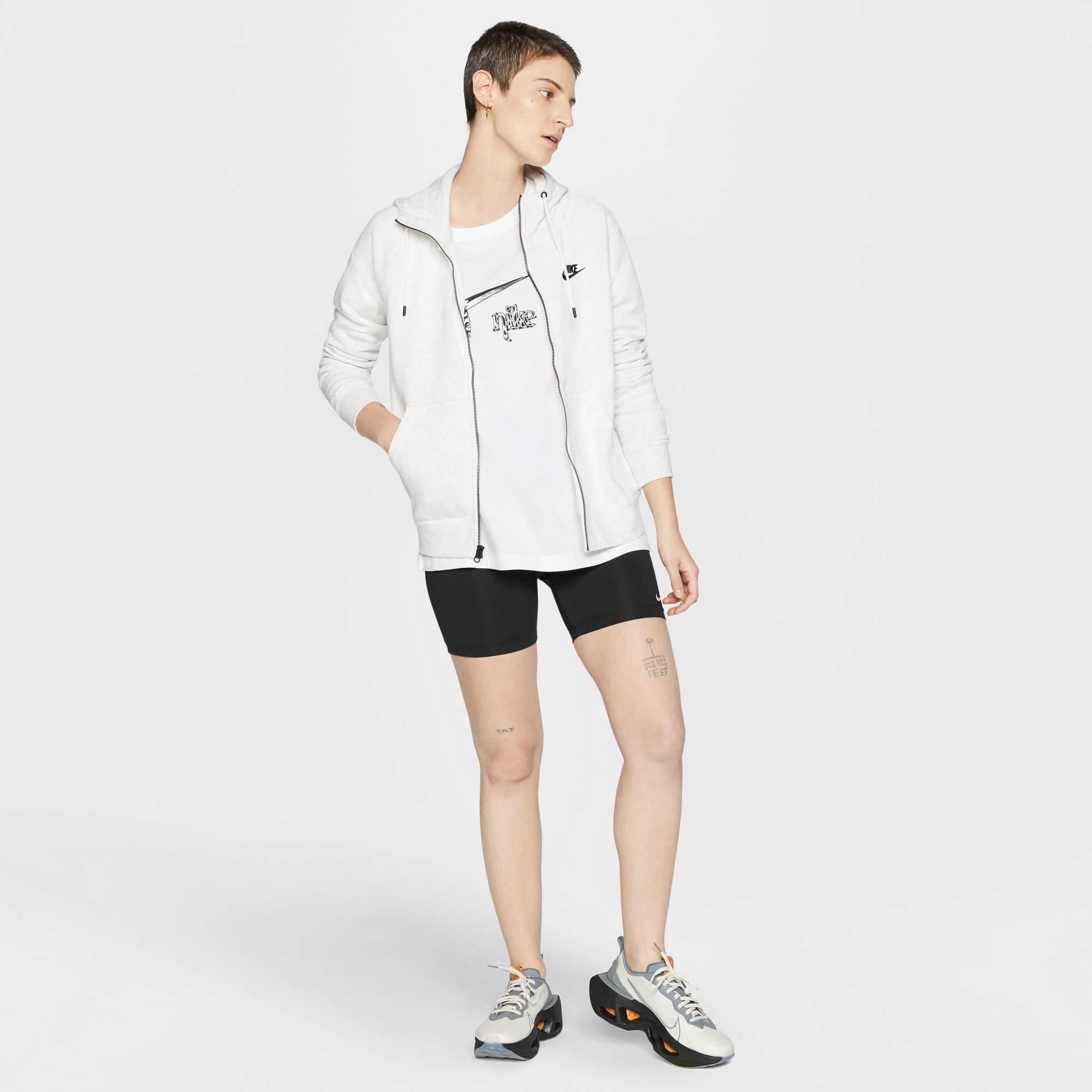 Nike Women's Sportswear Essential Full-Zip Fleece Hoodie product image