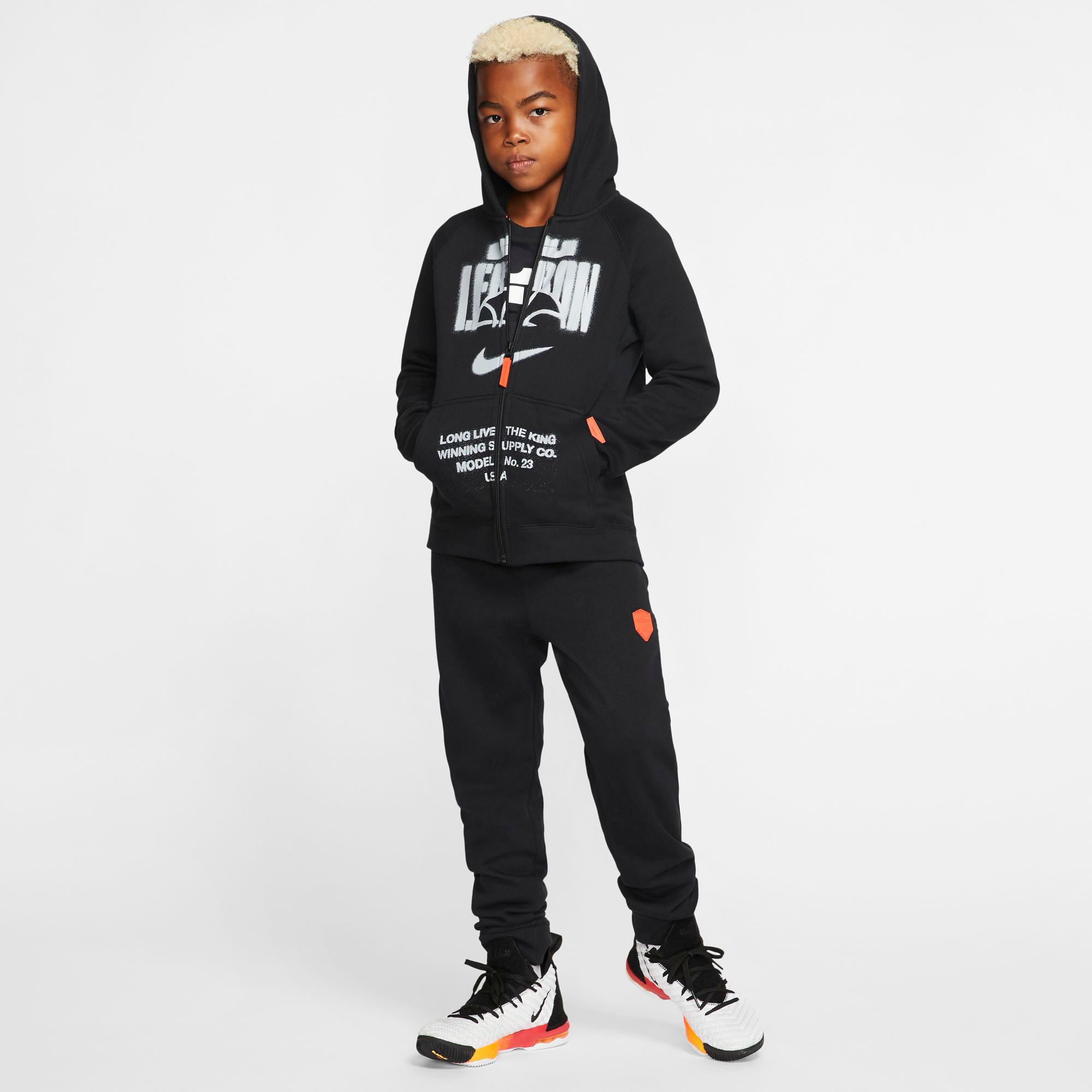 boys lebron hoodie