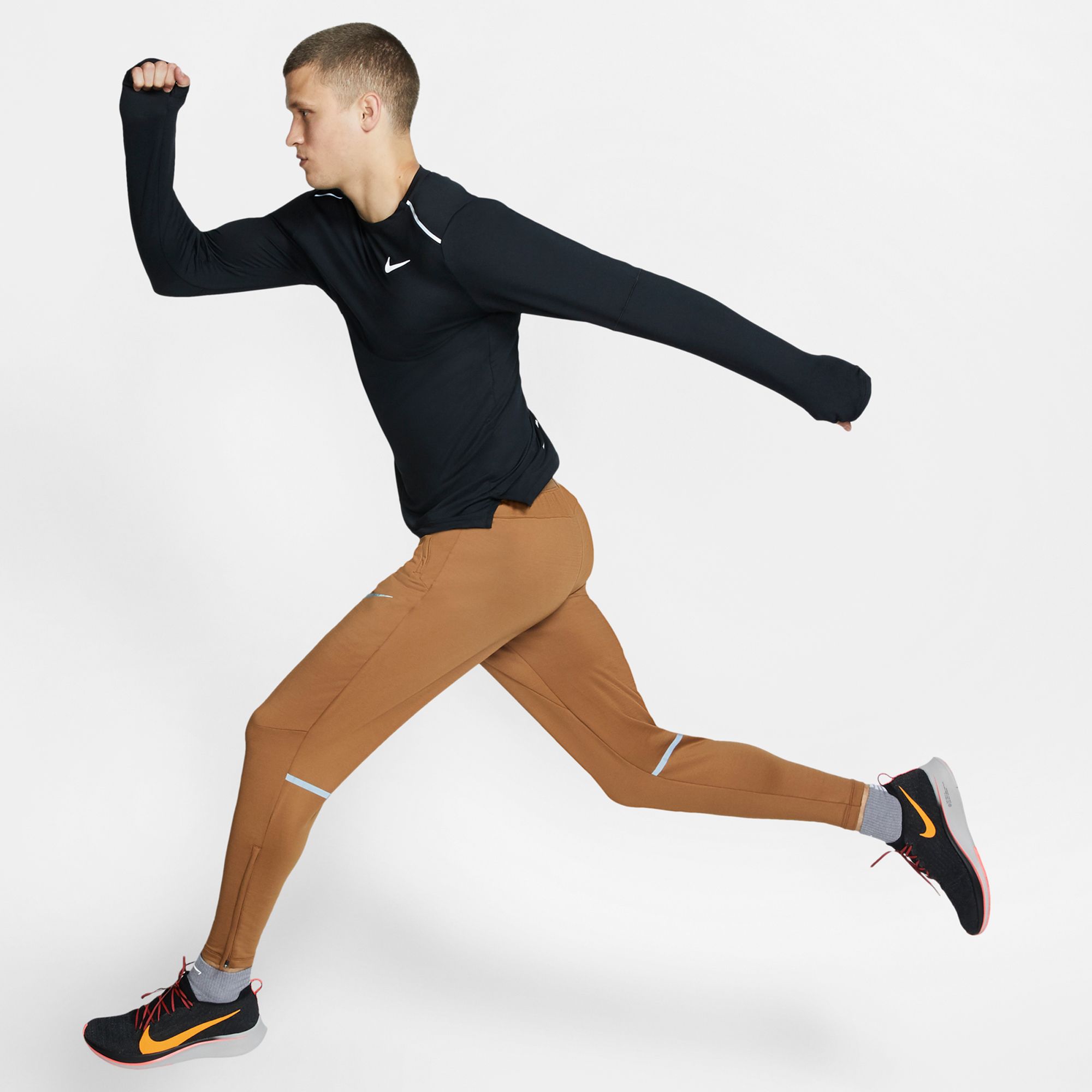 nike men's element 3.0 long sleeve running shirt