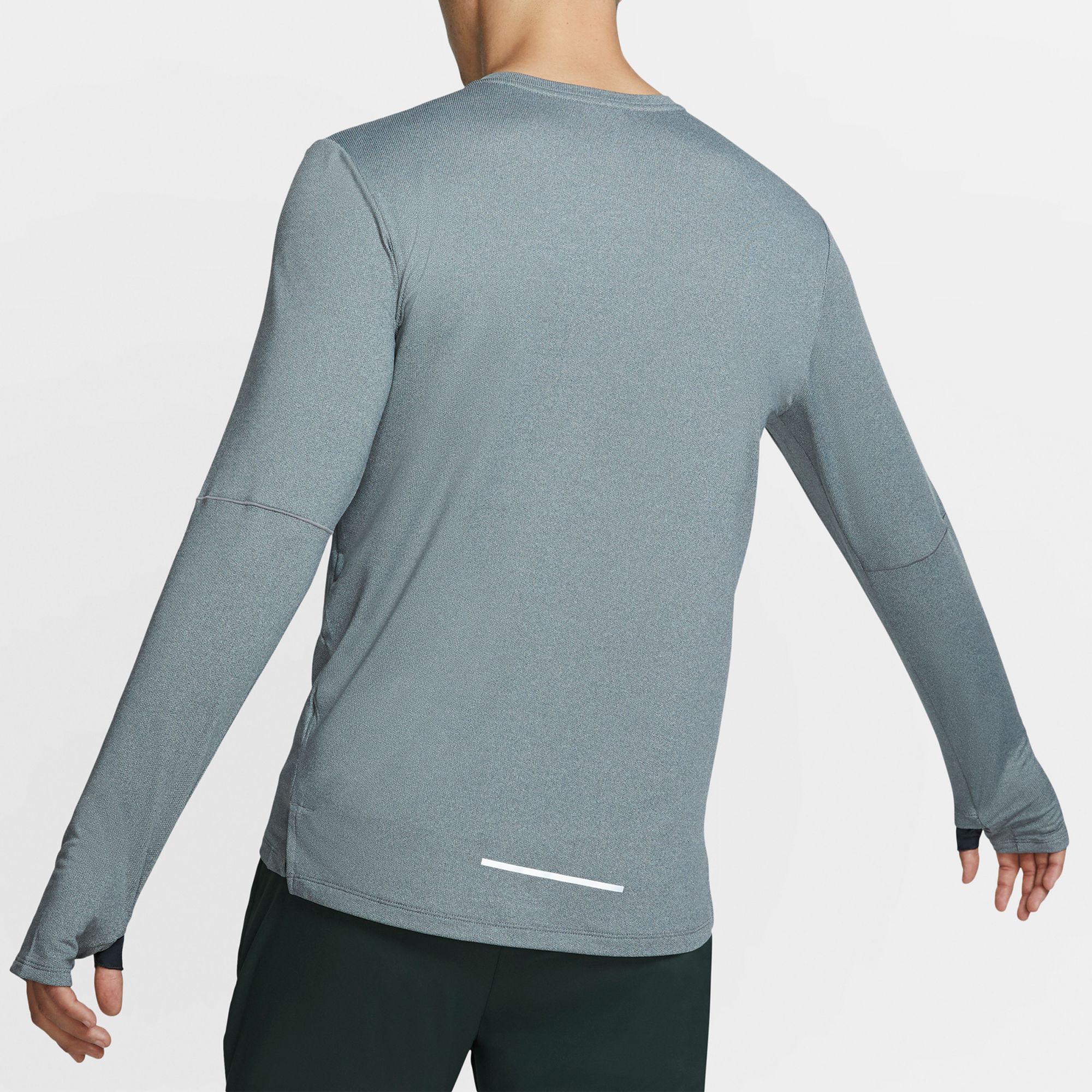 nike men's dry element long sleeve running shirt