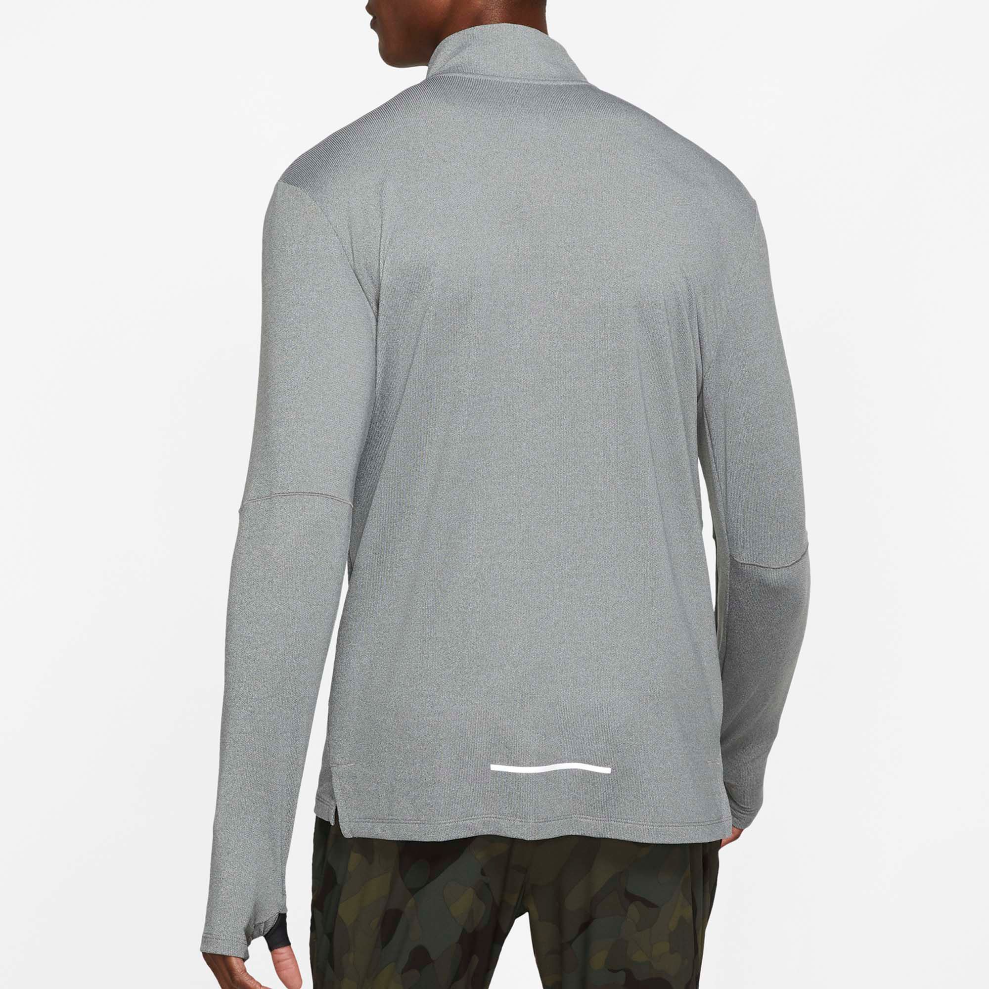 Download Nike Men's Element ½ Zip Mock Neck Running Long Sleeve ...