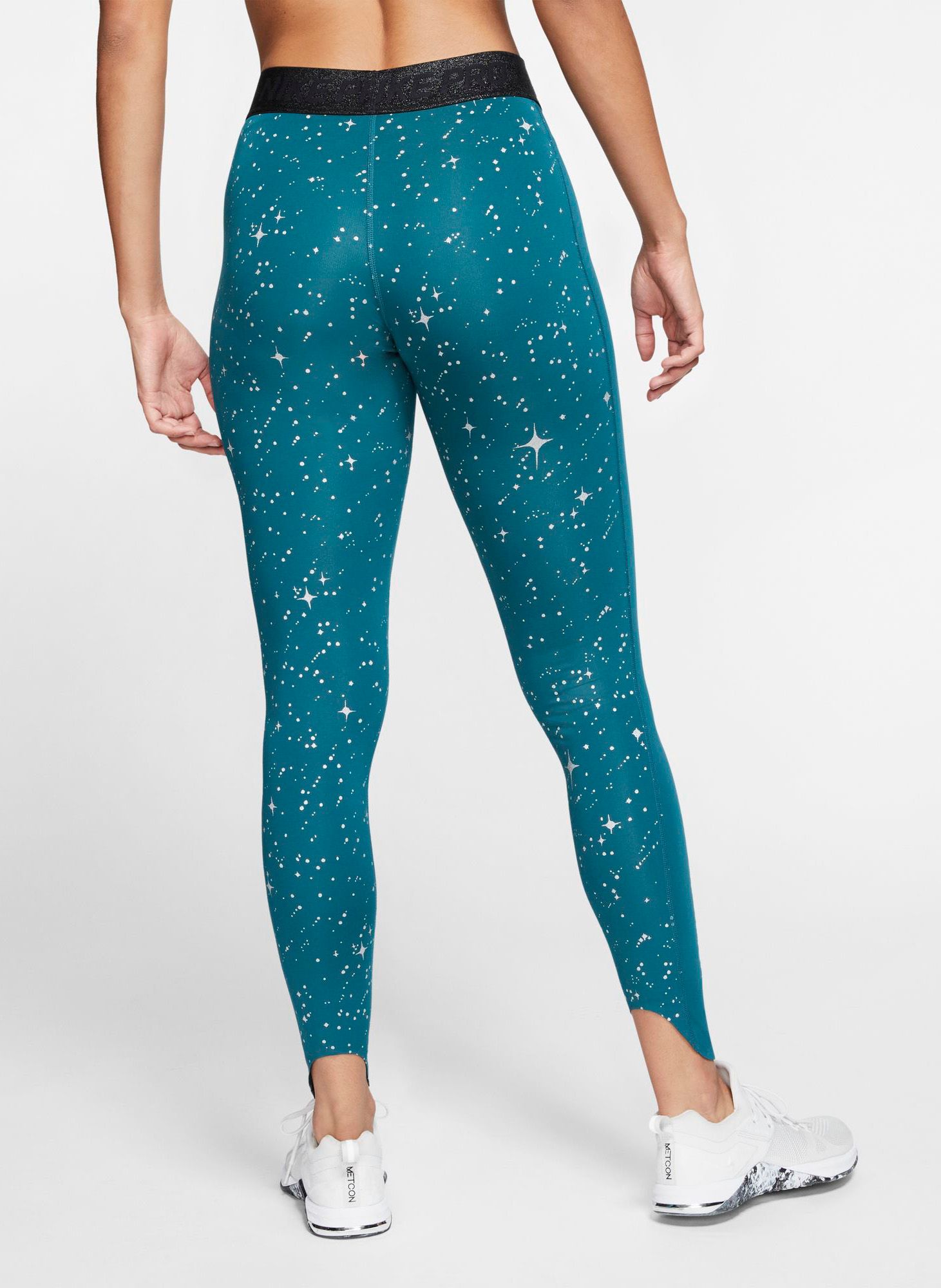 nike starry night metallic leggings