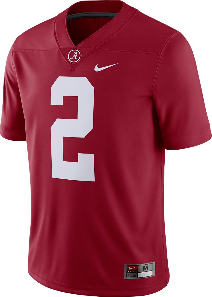 Nike Men's Derrick Henry Alabama Crimson Tide #2 Dri-FIT Game Football Jersey