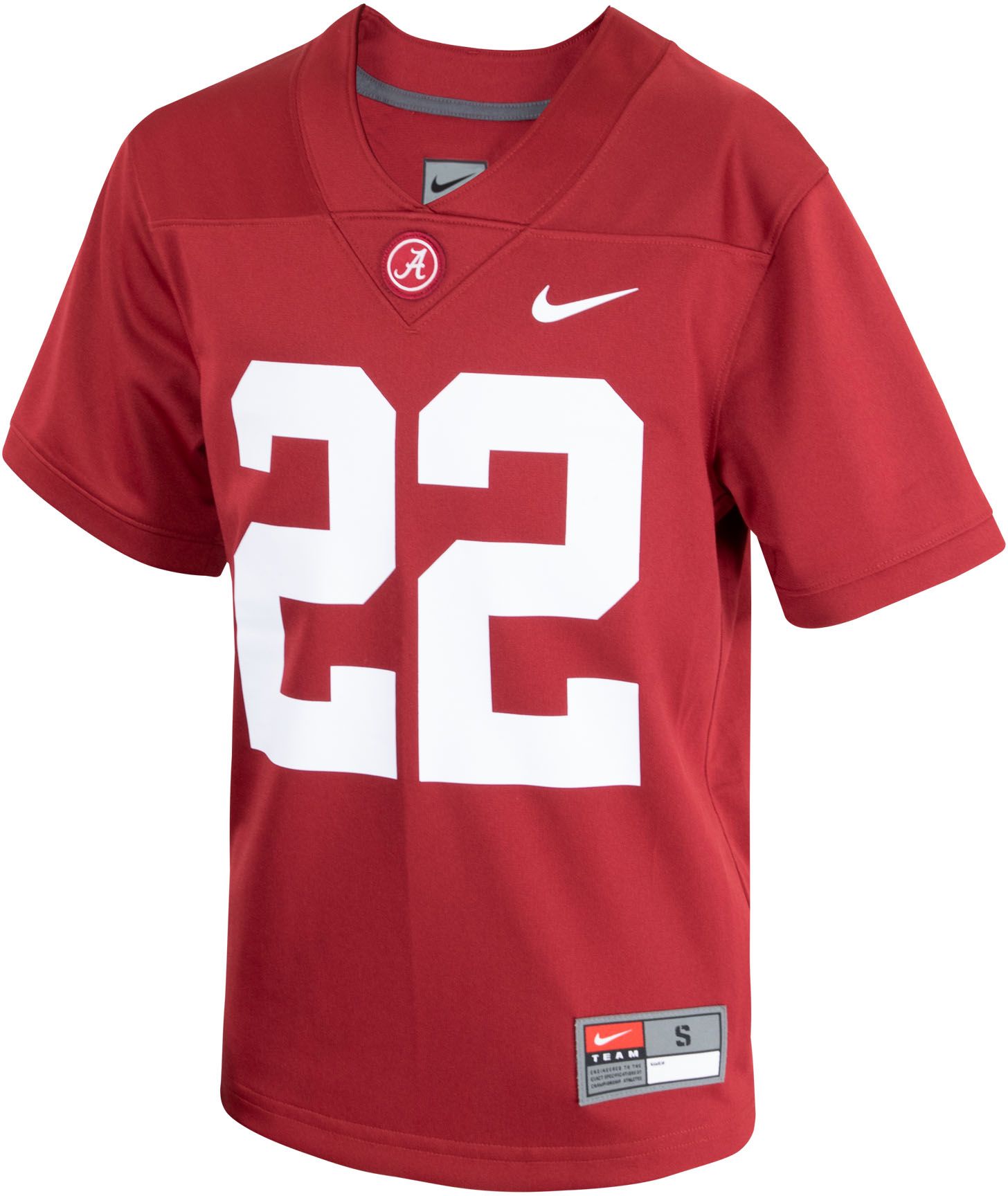 Nike Men's Alabama Crimson Tide Najee Harris #22 Crimson Dri-FIT Game Football Jersey product image