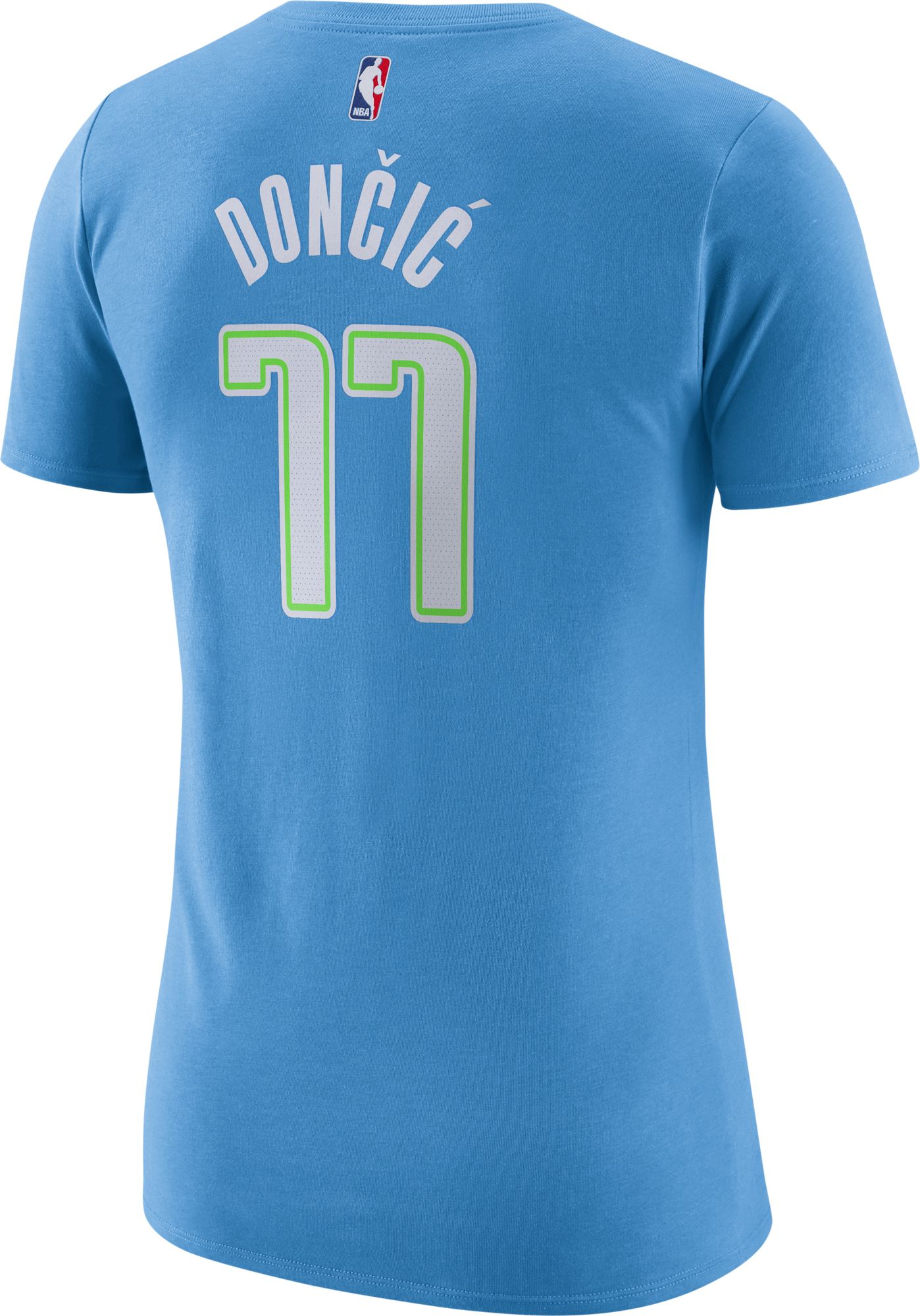 Nike Women's Dallas Mavericks Luka Doncic #77 Dri-FIT Blue City Edition T-Shirt product image