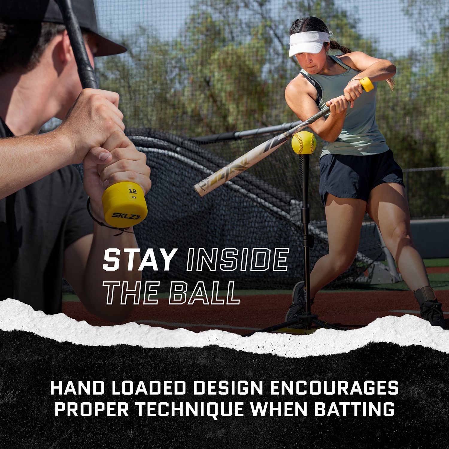 SKLZ Weighted Swing Knob Baseball/Softball Bat Trainer – 12 oz. product image