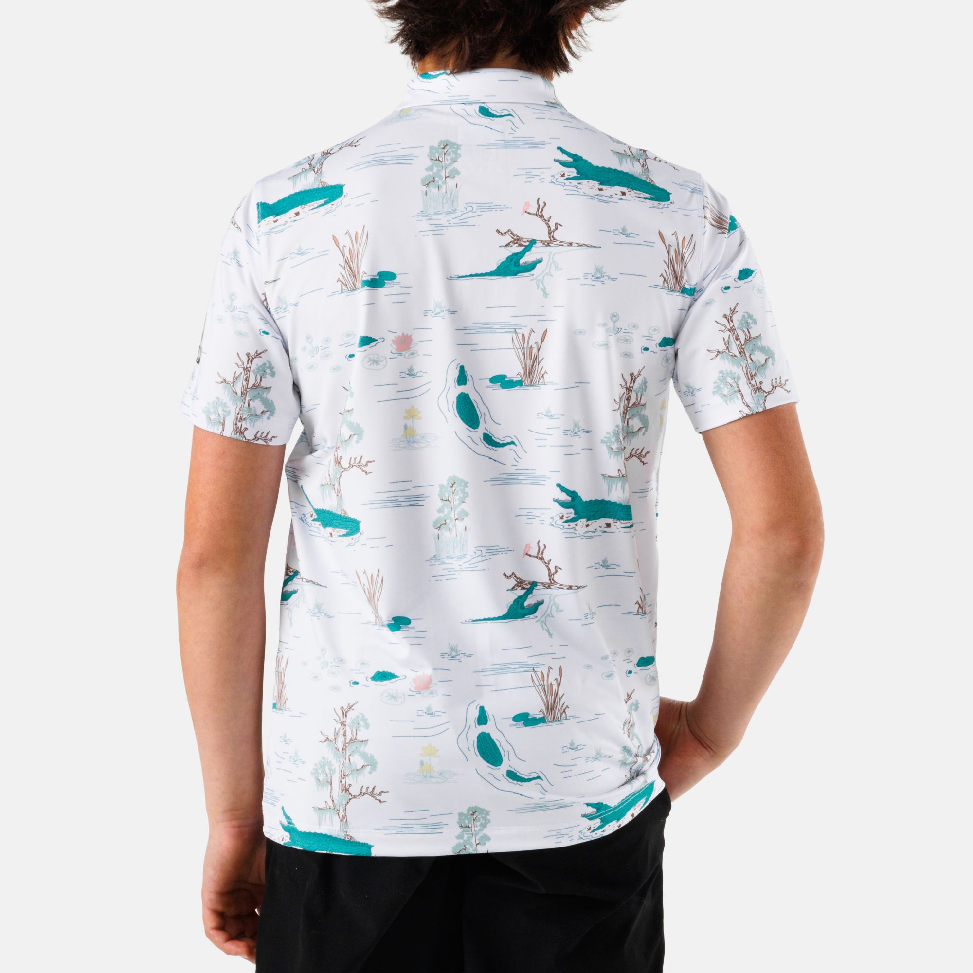 Waggle Boys Water Hazard Golf Polo product image