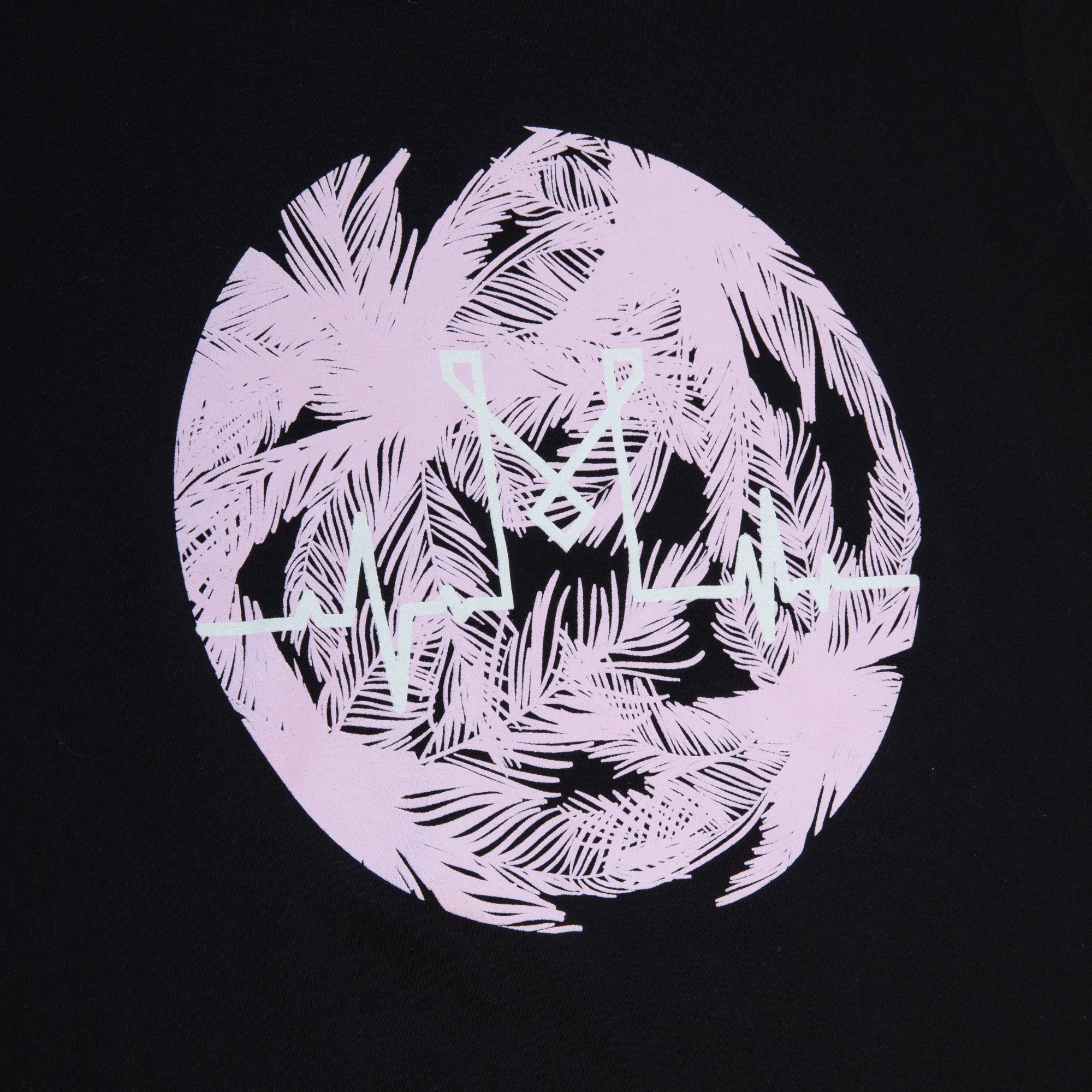 Mitchell & Ness Women's Inter Miami CF Repeat Heartbeat Black T-Shirt product image