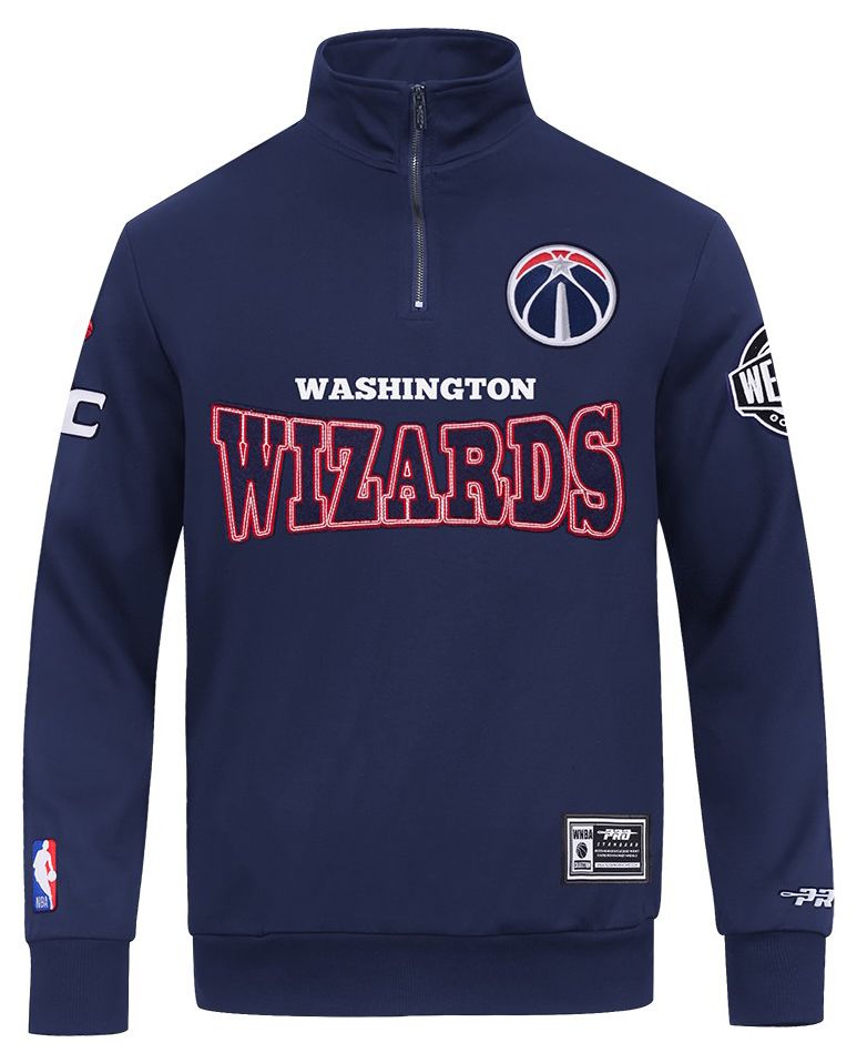 Pro Standard Men's Washington Wizards Day One Fleece 1/4 Zip