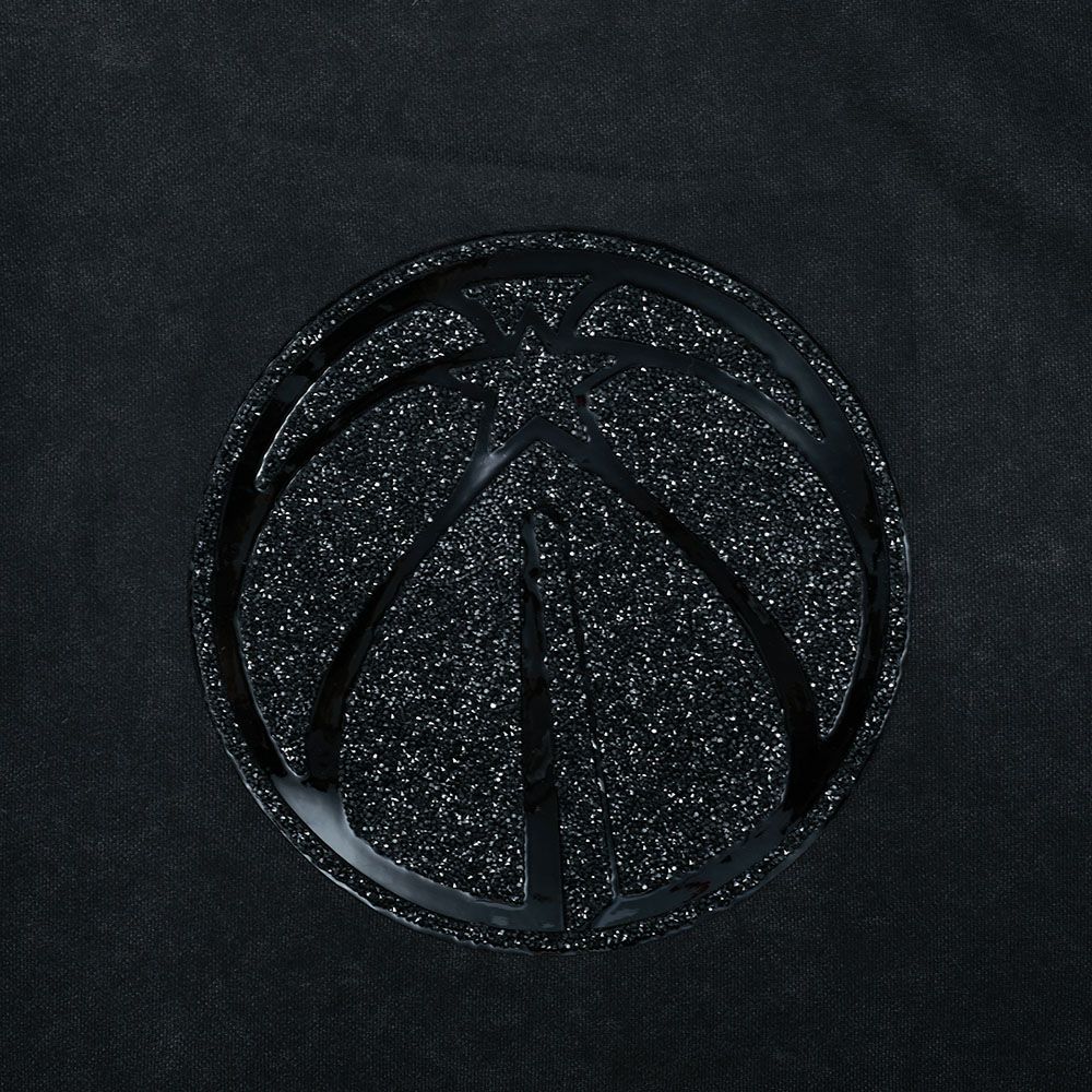 Pro Standard Women's Washington Wizards Black Crystalline Cropped Pullover Hoodie product image