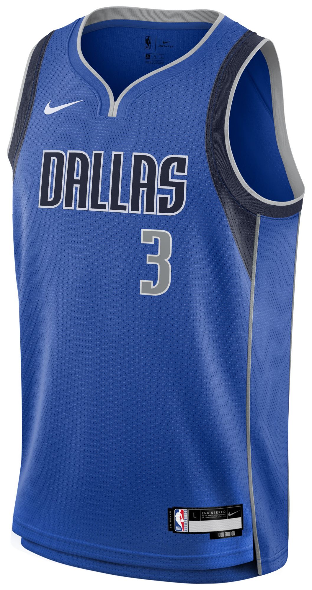 Nike Youth Dallas Mavericks Anthony Davis #3 Blue Icon Jersey product image