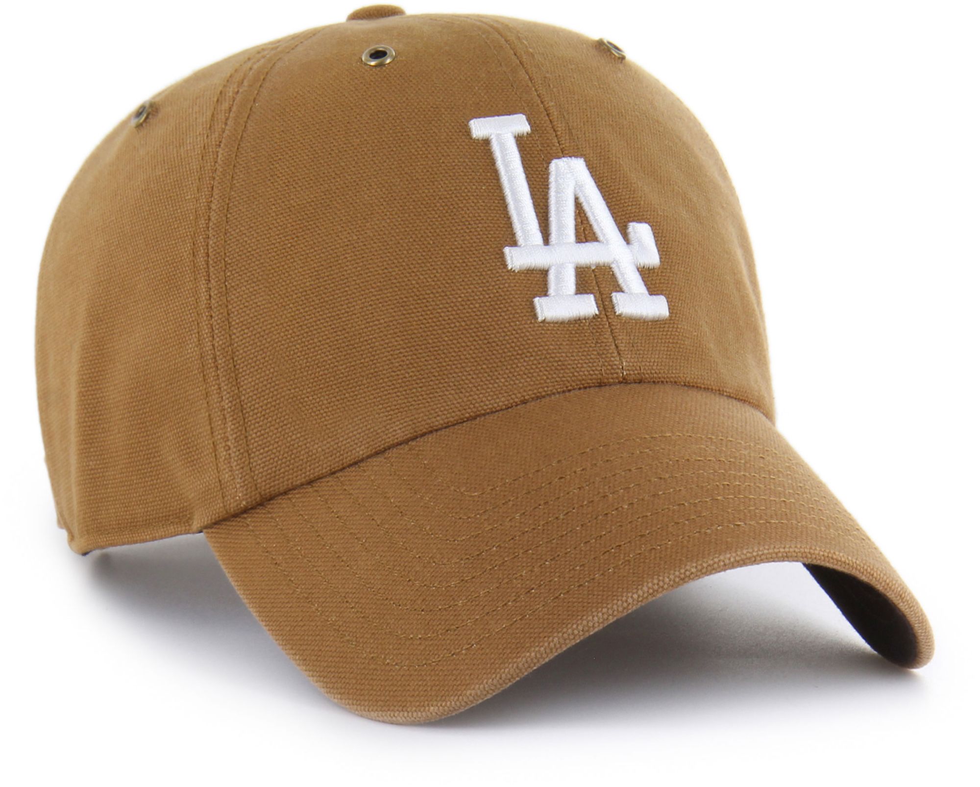 Carhartt x '47 Adult Los Angeles Dodgers Brown Clean Up Adjustable Hat product image