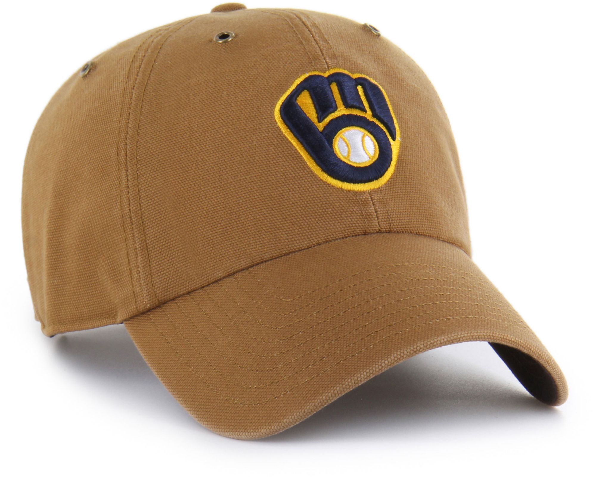 Carhartt x '47 Adult Milwaukee Brewers Brown Clean Up Adjustable Hat product image