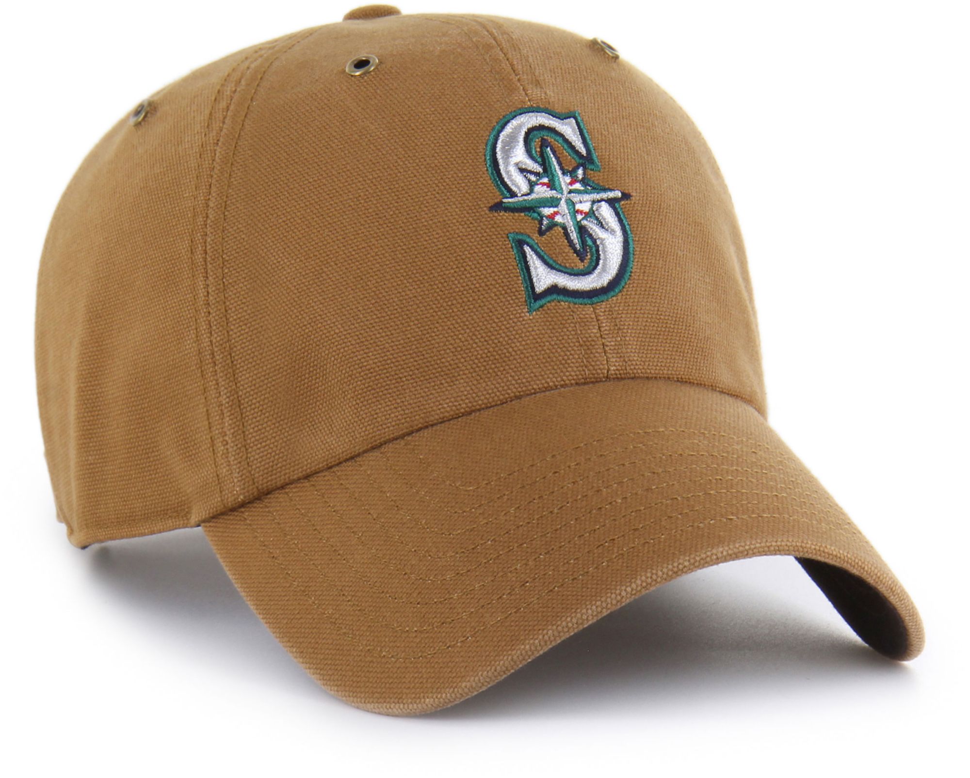 Carhartt x '47 Adult Seattle Mariners Brown Clean Up Adjustable Hat product image