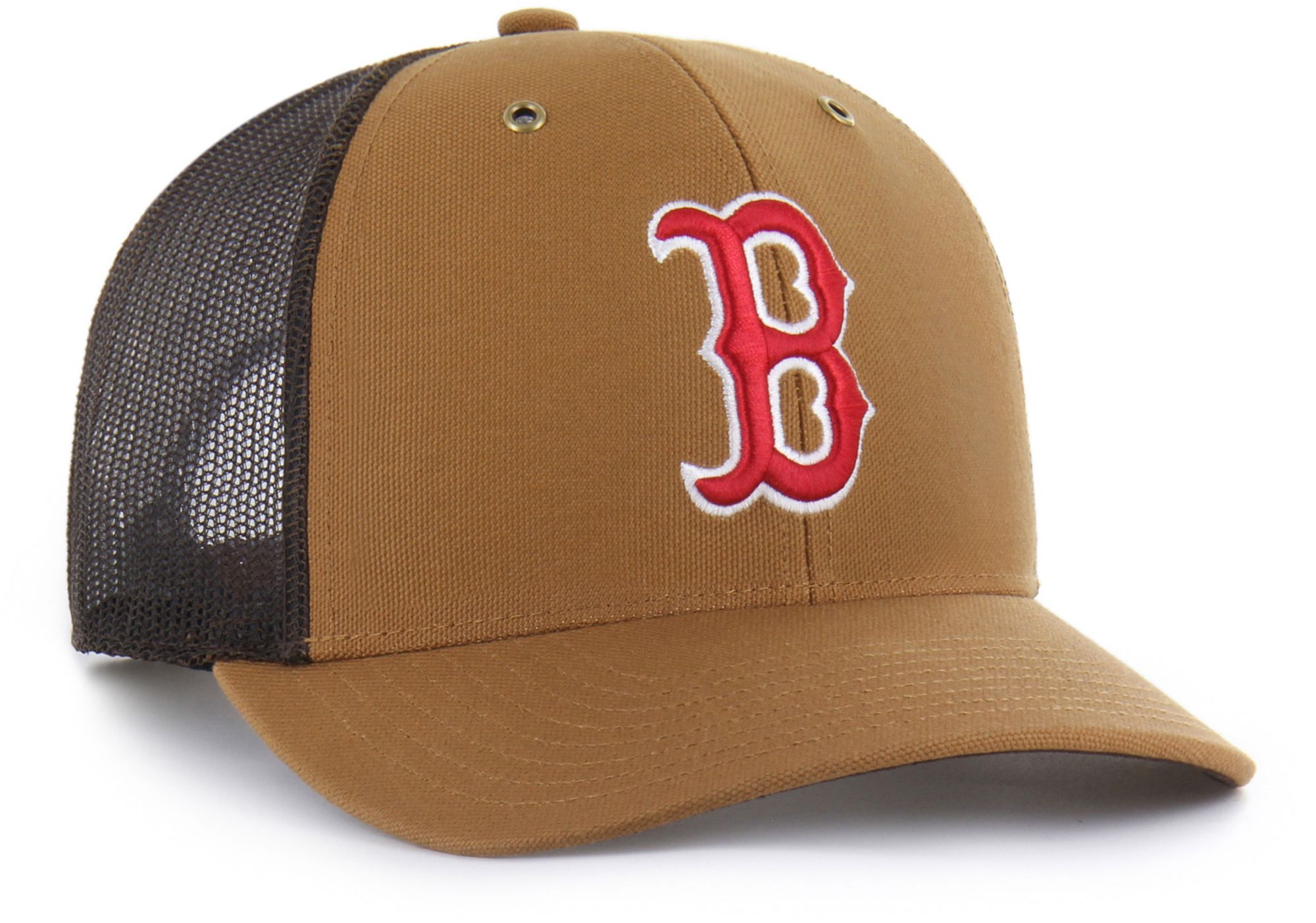 Carhartt x '47 Adult Boston Red Sox Brown Adjustable Trucker Hat product image
