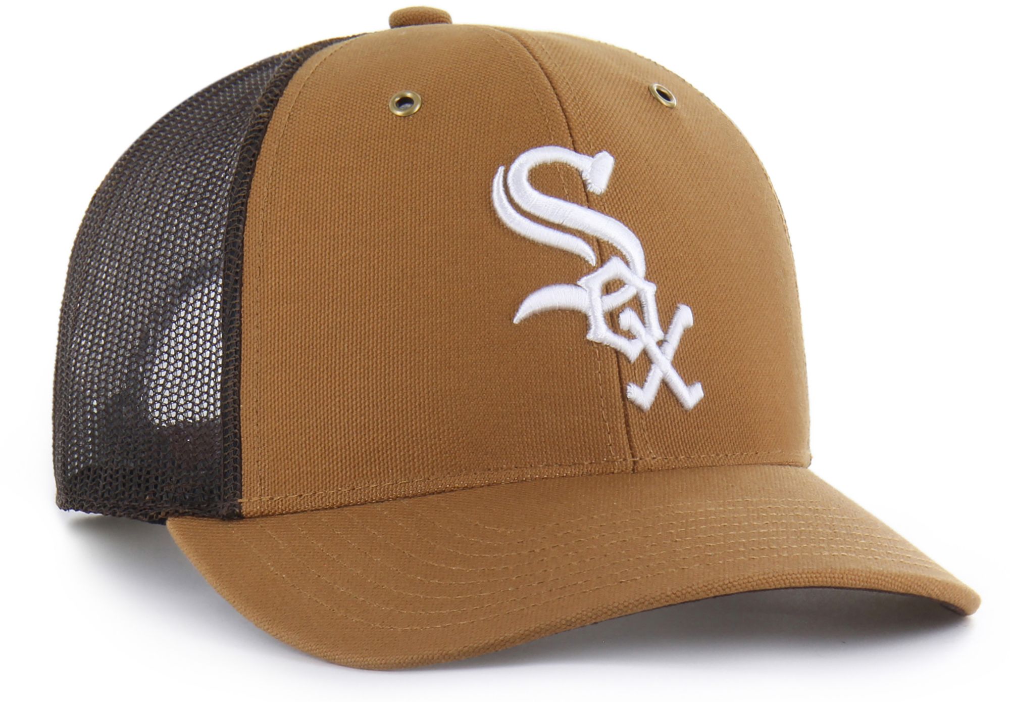 Carhartt x '47 Adult Chicago White Sox Brown Adjustable Trucker Hat product image
