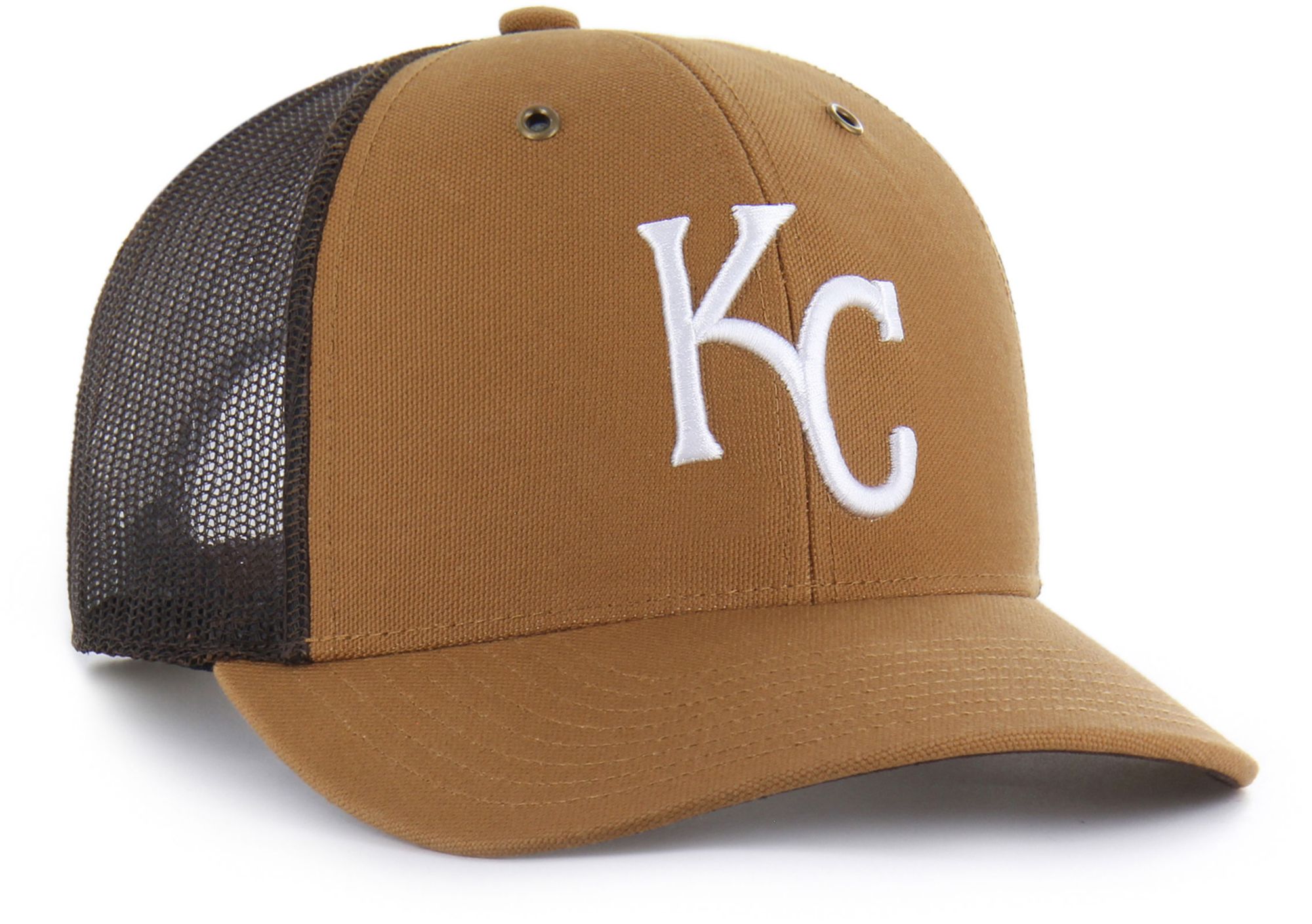 Carhartt x '47 Adult Kansas City Royals Brown Adjustable Trucker Hat product image