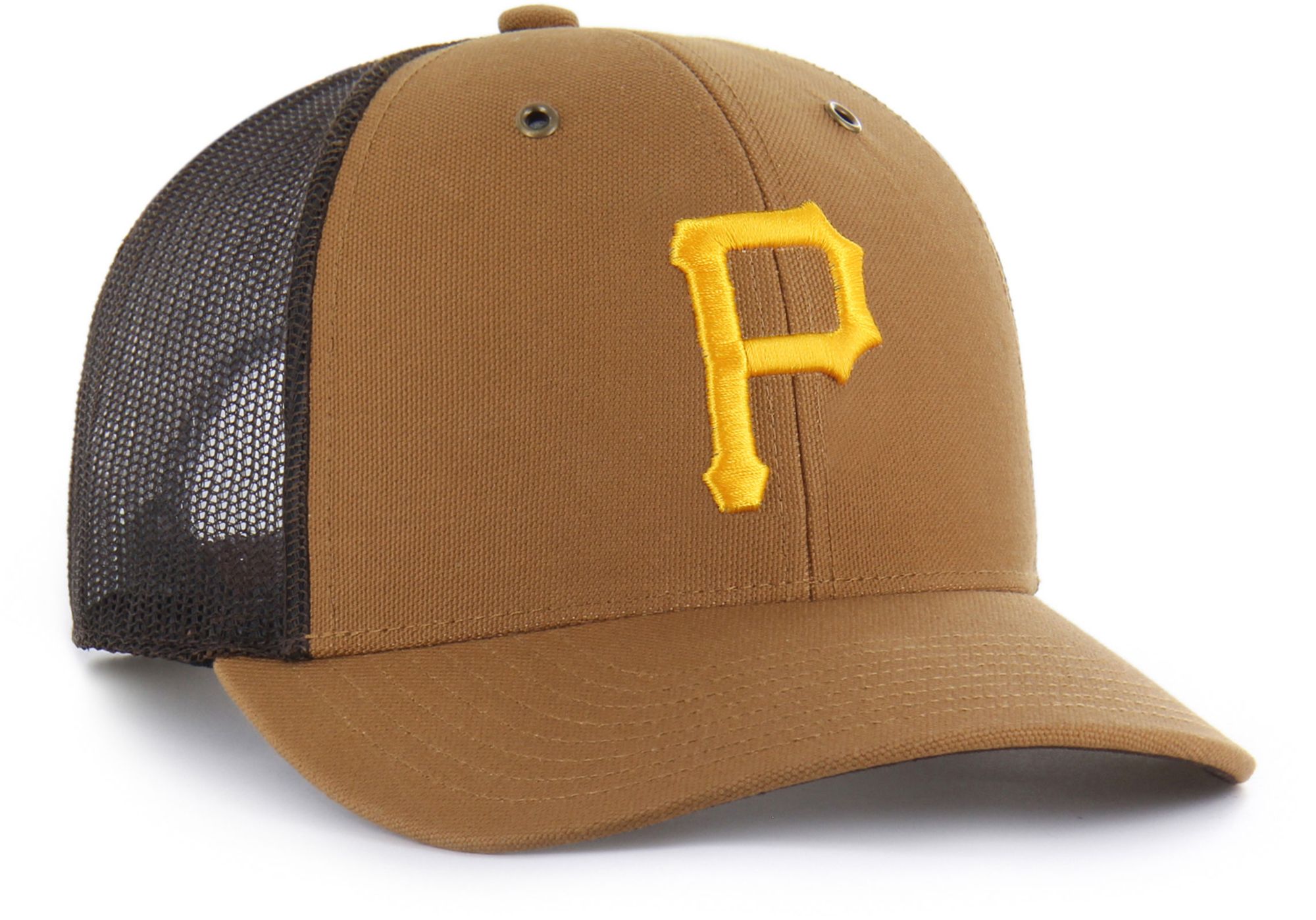 Carhartt x '47 Adult Pittsburgh Pirates Brown Adjustable Trucker Hat product image
