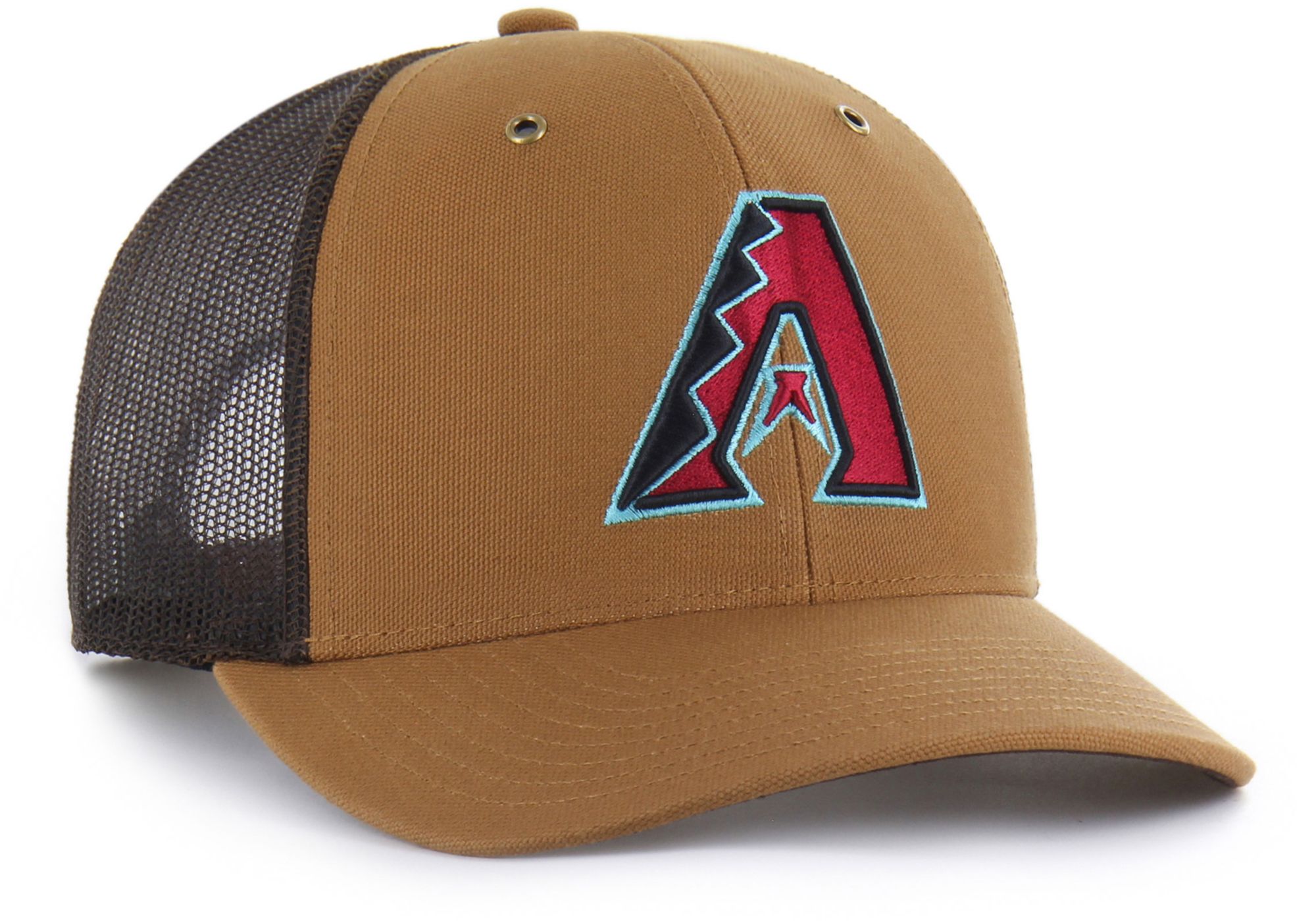 Carhartt x '47 Adult Arizona Diamondbacks Brown Adjustable Trucker Hat product image