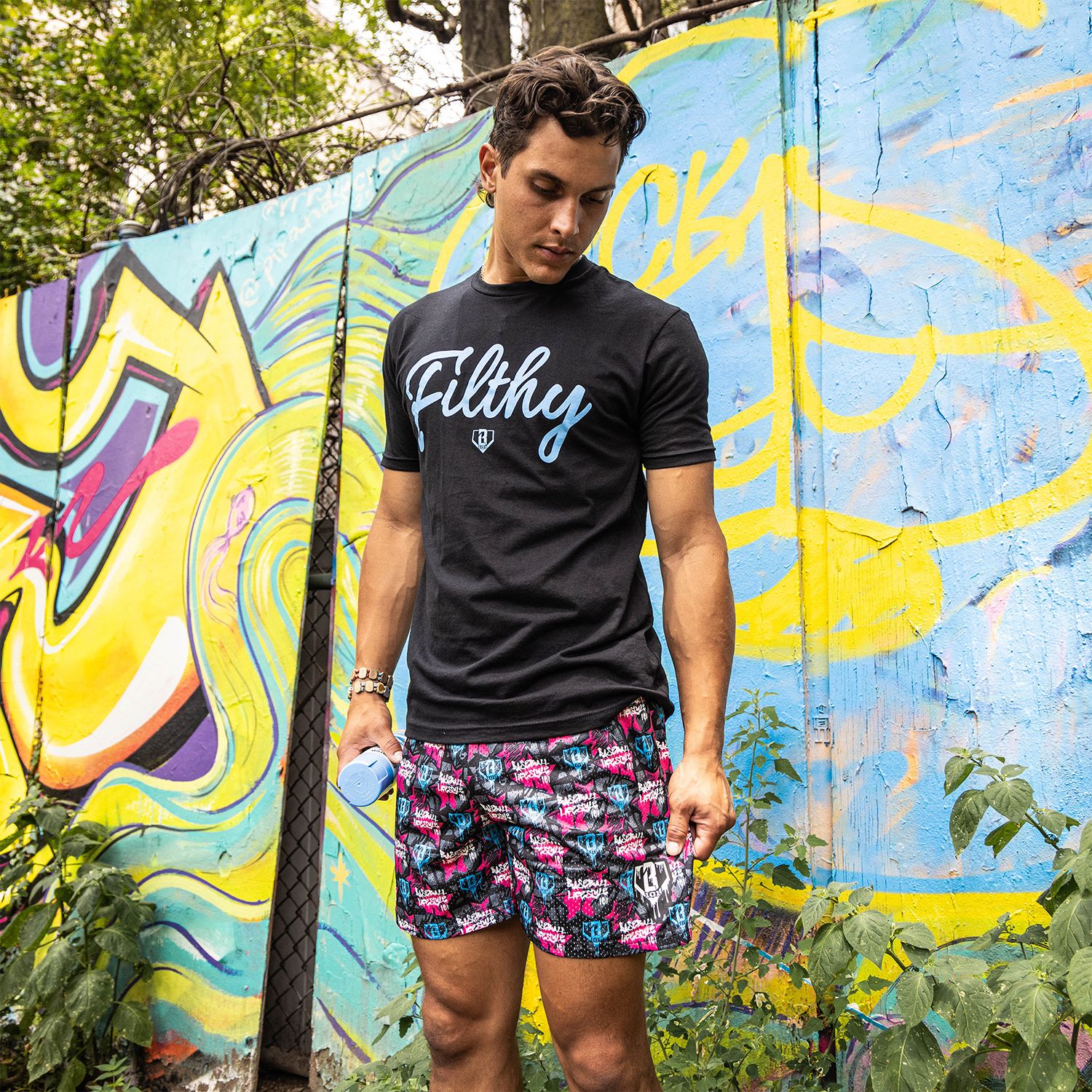 Baseball Lifestyle 101 Men's 5” Graffiti Crown Shorts product image
