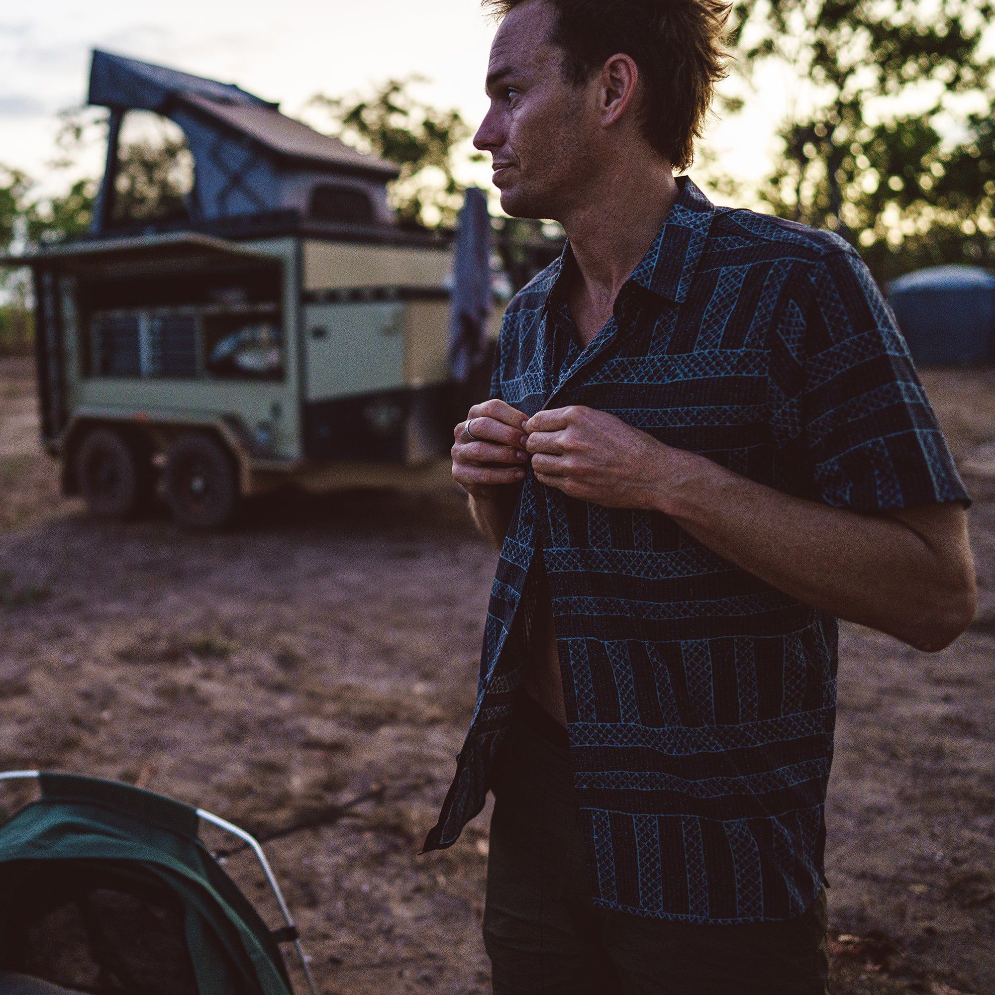 Roark Men's Bless Up Mechanical Stretch Shirt product image