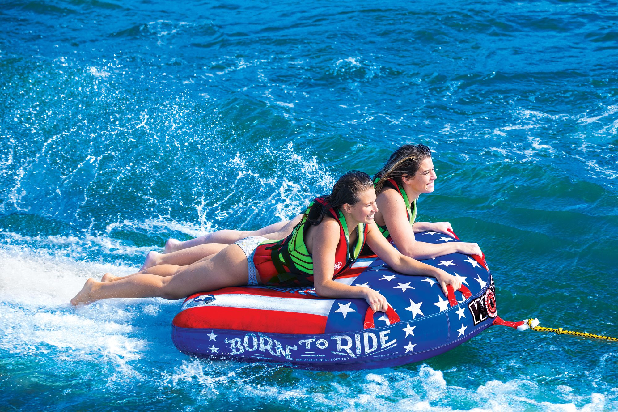 WOW Born to Ride 2-Person Towable Tube product image
