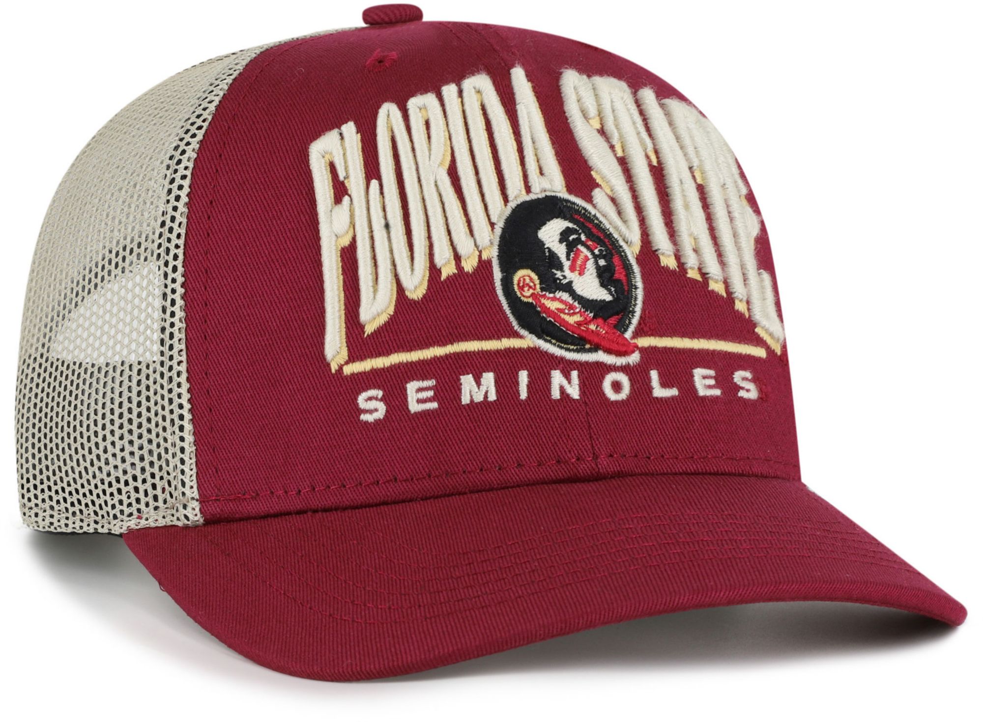 '47 Adult Florida State Seminoles Cardinal Arid Adjustable Trucker Hat product image