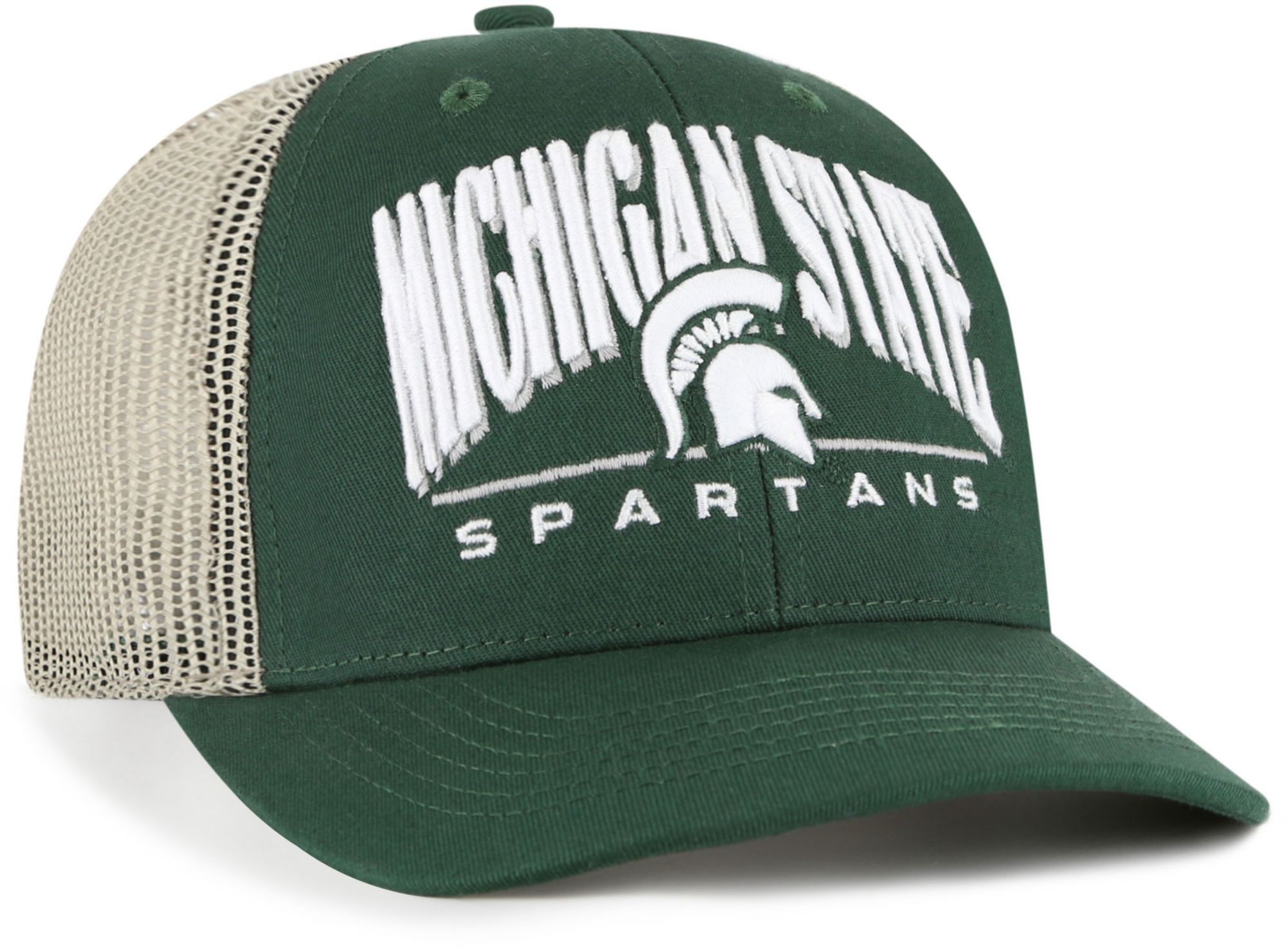 '47 Adult Michigan State Spartans Dark Green Arid Adjustable Trucker Hat product image