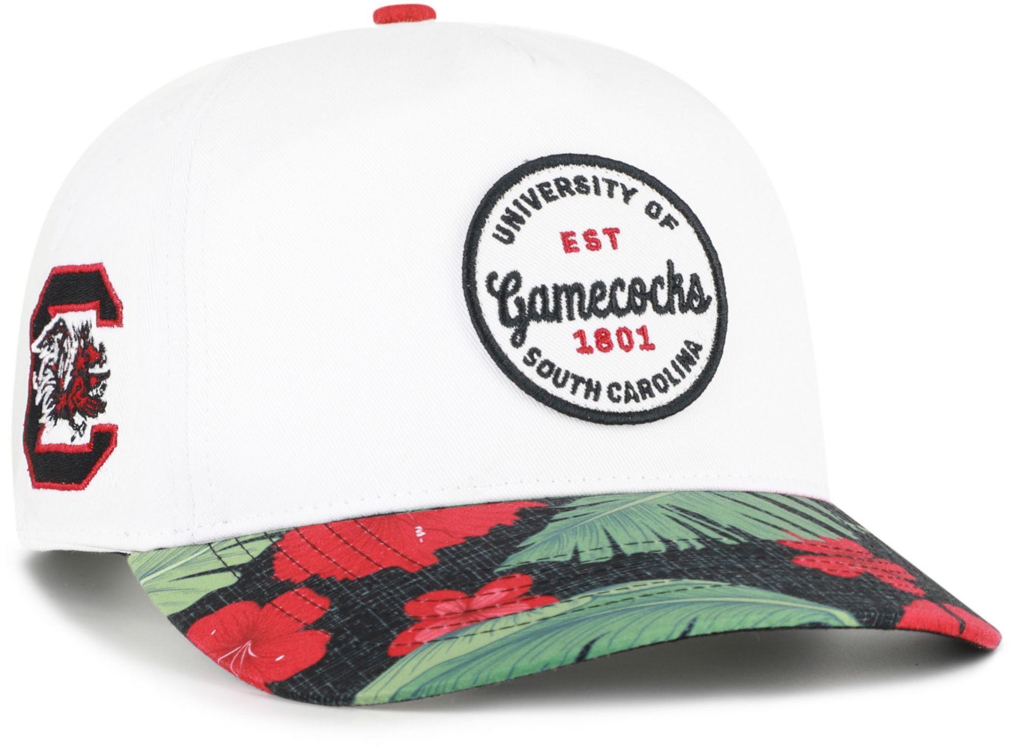 '47 Adult South Carolina Gamecocks White Beach Side Hitch Adjustable Hat product image