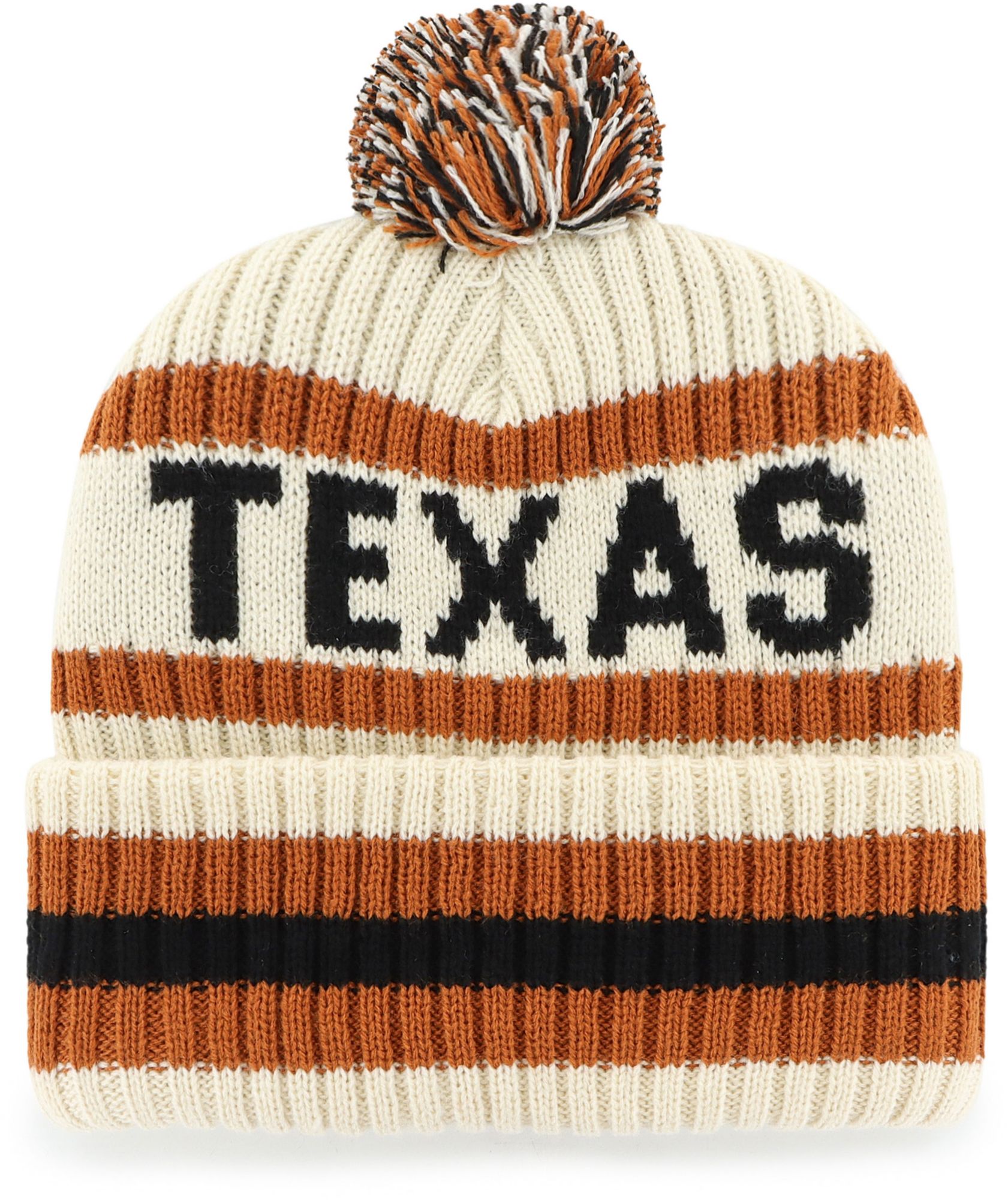 '47 Adult Texas Longhorns Natural Bering Knit Beanie product image